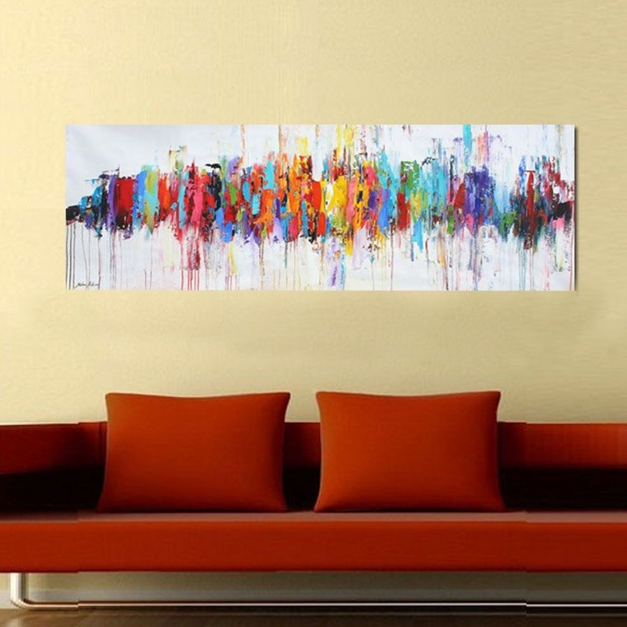 Decoration Multi Piece Canvas Paintings Wall Artwork Paintings Teal For Large Canvas Painting Wall Art (Photo 11 of 20)