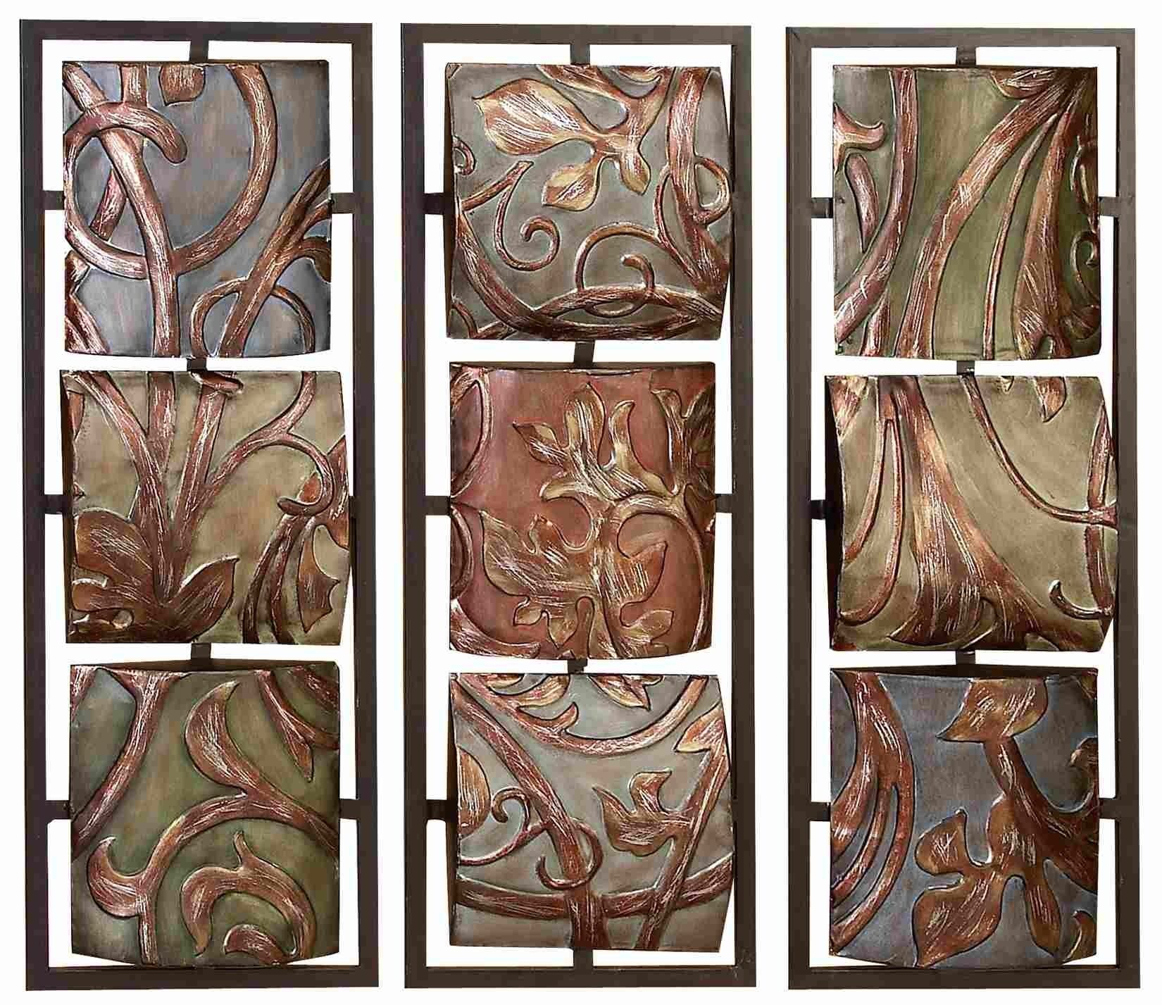 Decorative Metal Wall Art Panels – Emiliesbeauty – Within Wood And Metal Wall Art (Photo 19 of 20)