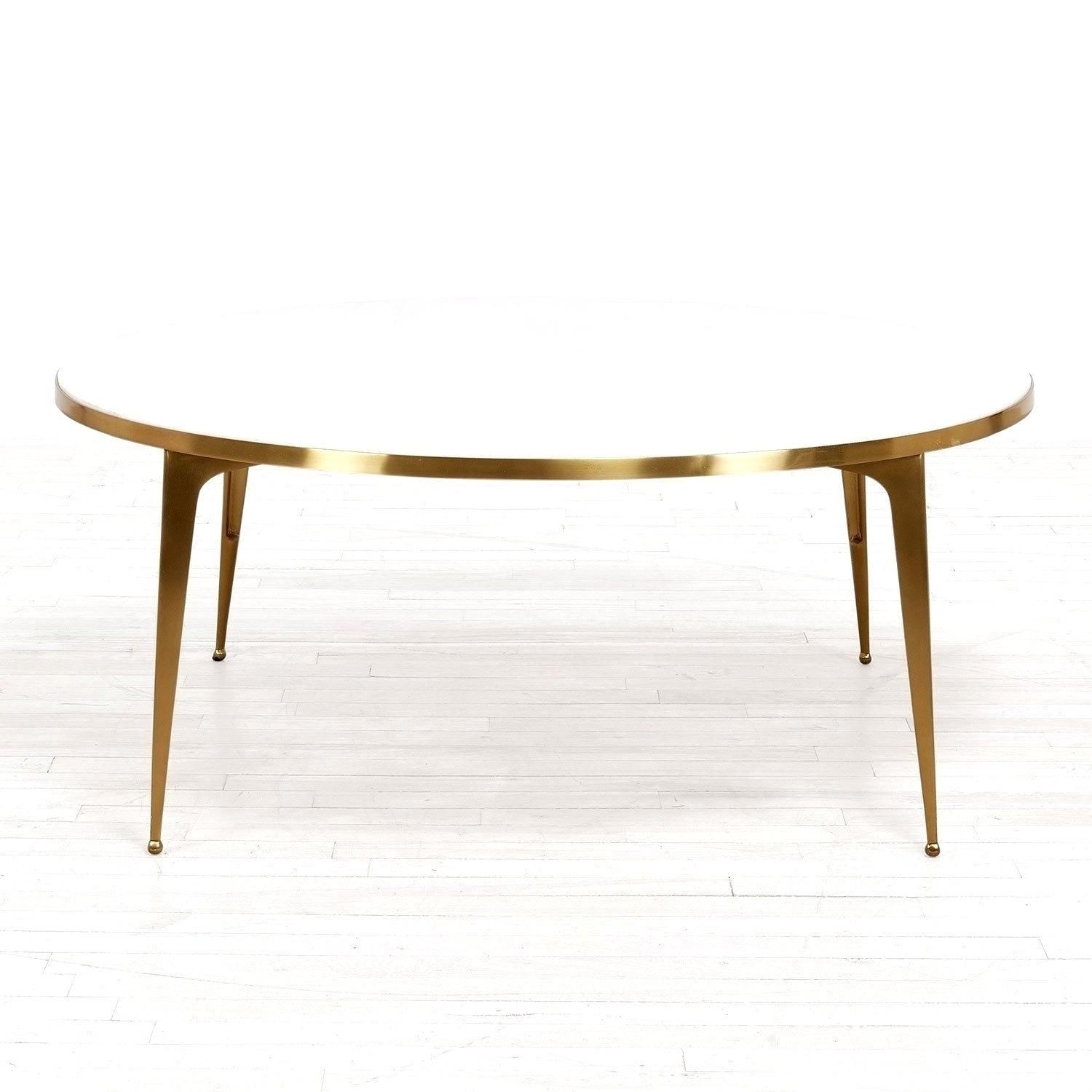 Delightful Audacious Dining Table Brass Small L Brass Coffee Table Pertaining To Slab Large Marble Coffee Tables With Brass Base (View 29 of 30)