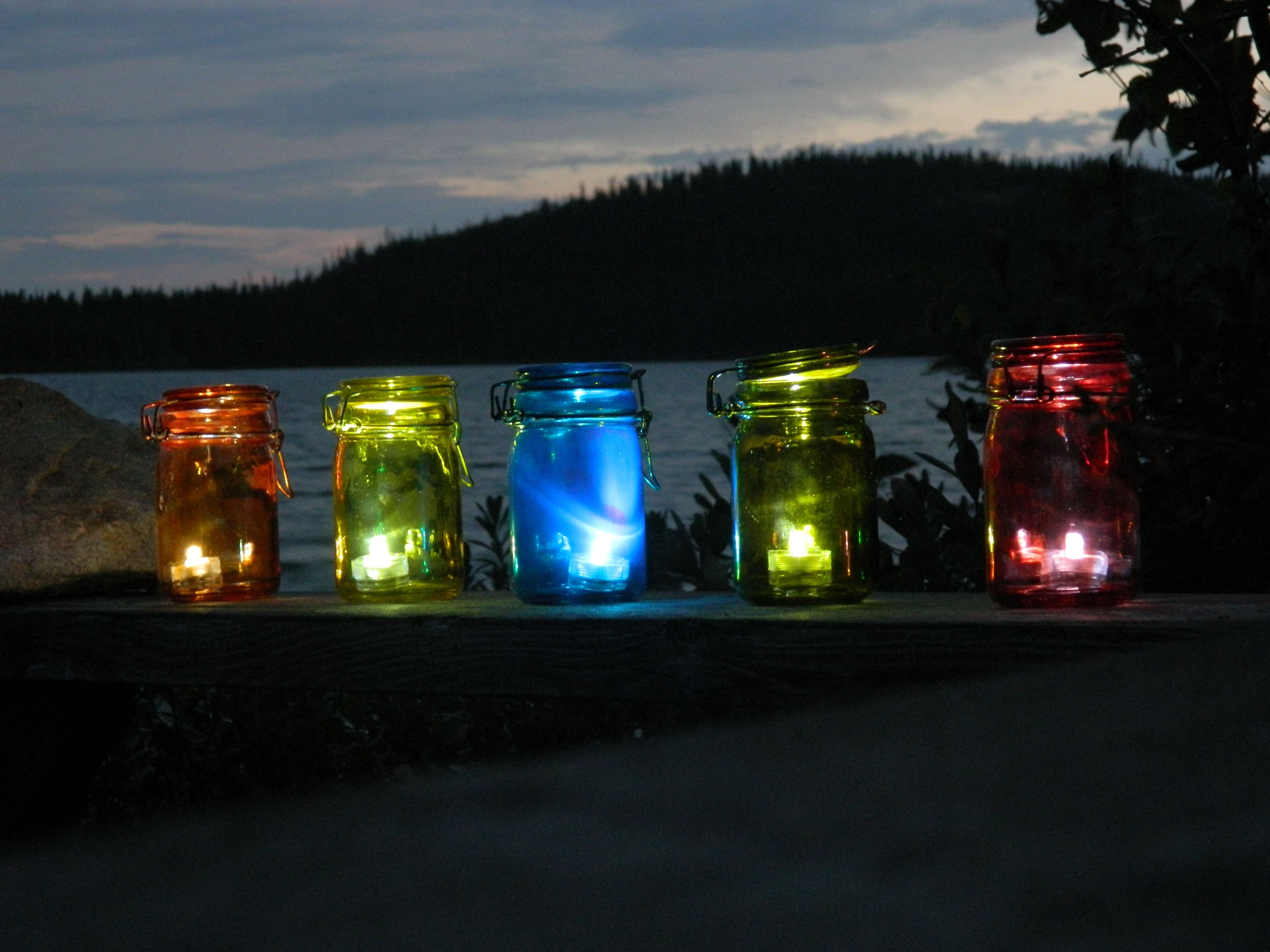 Diy Outdoor Tea Light Lanterns | A Little Bit Of Glass With Regard To Outdoor Tea Light Lanterns (Photo 3 of 20)