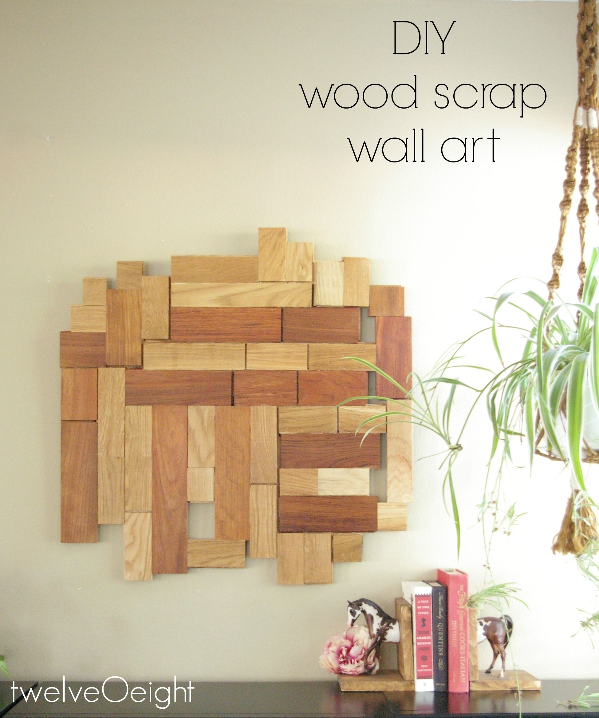 Diy Scrap Wood Wall Hanging With Regard To Diy Wood Wall Art (Photo 15 of 20)