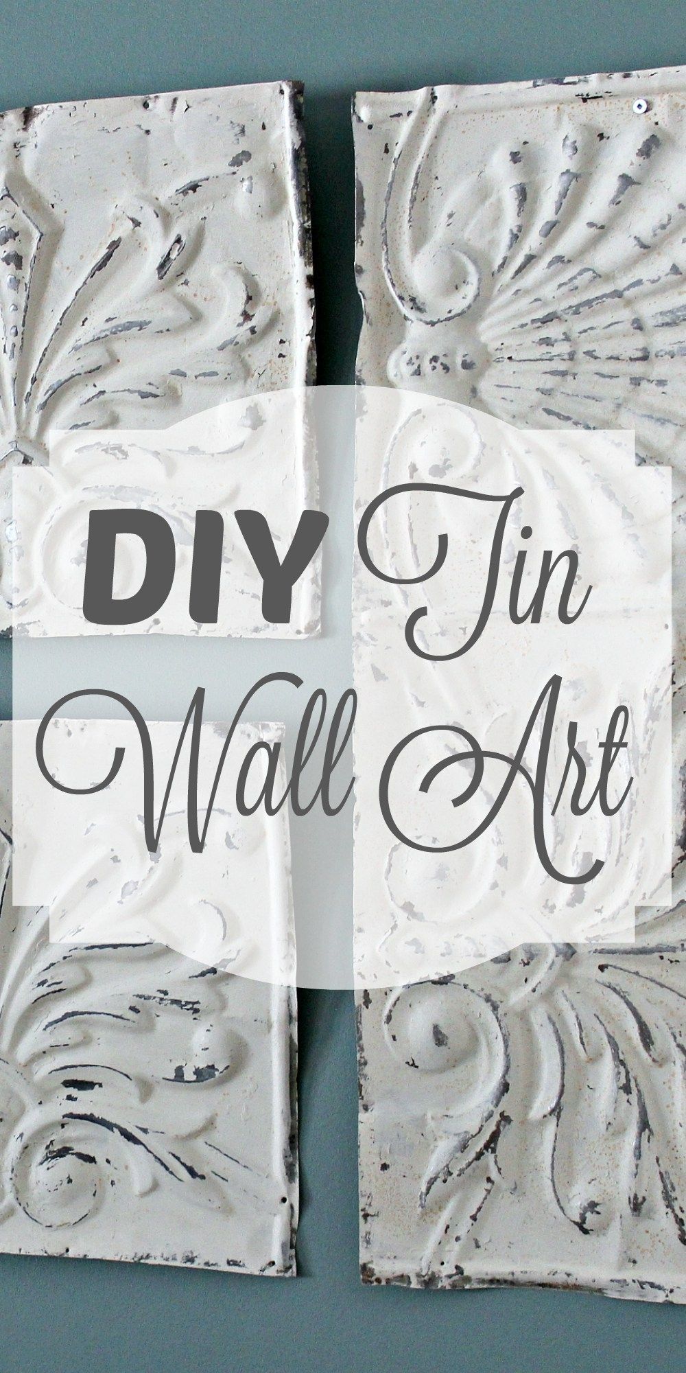 Diy Tin Wall Art! – Theprojectpiletheprojectpile In Tin Wall Art (Photo 1 of 20)