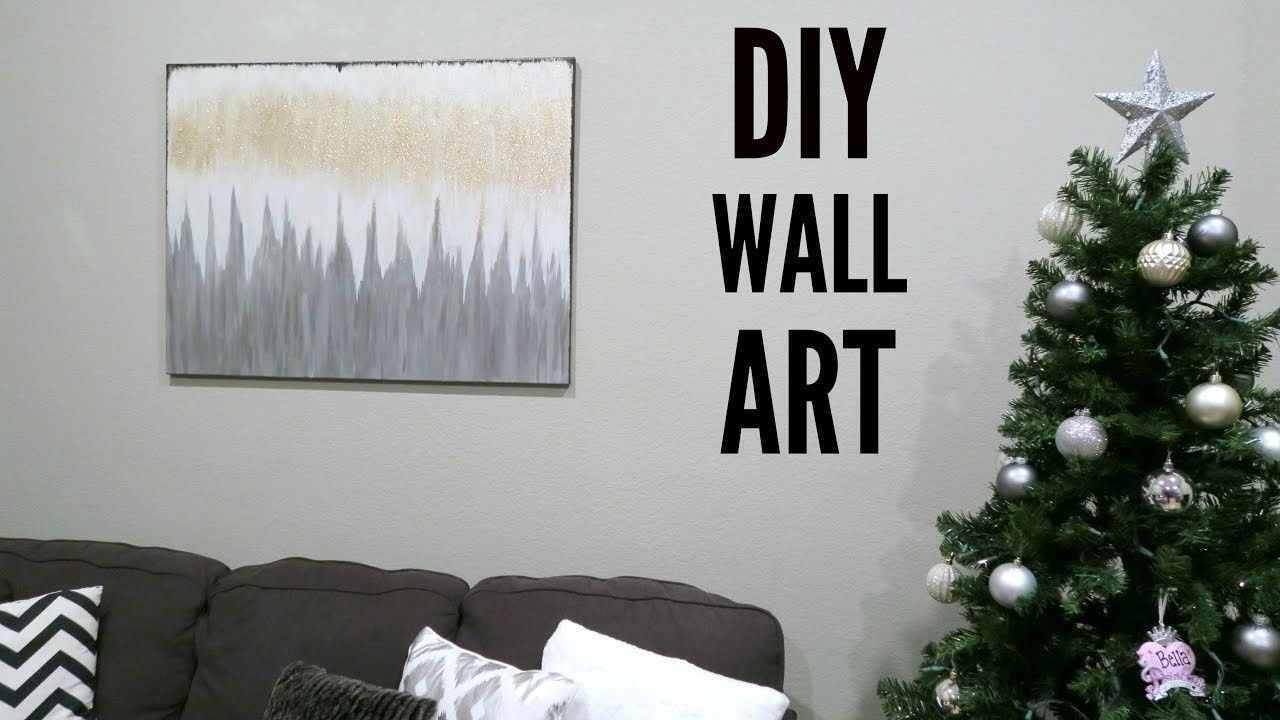 Diy Z Gallerie Wall Art Dupe! Intended For Z Gallerie Wall Art (Photo 19 of 20)