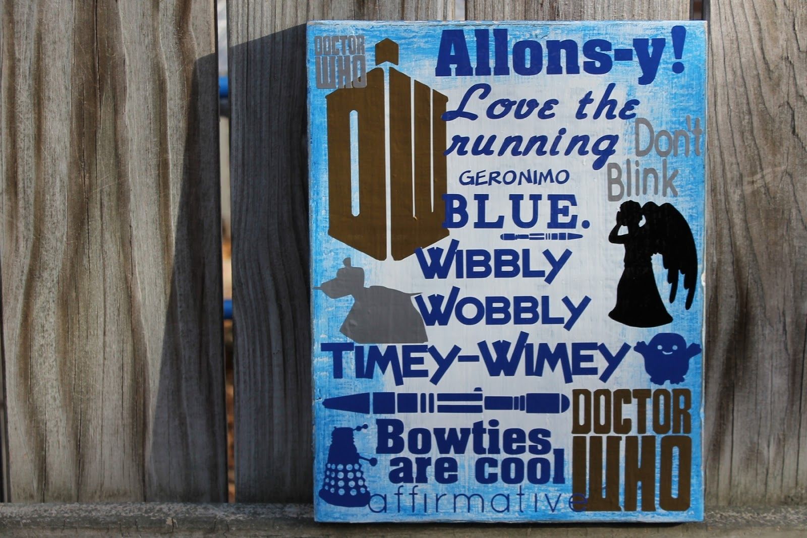 Doodlecraft: Doctor Who Wall Art Geekery! Regarding Doctor Who Wall Art (View 10 of 20)