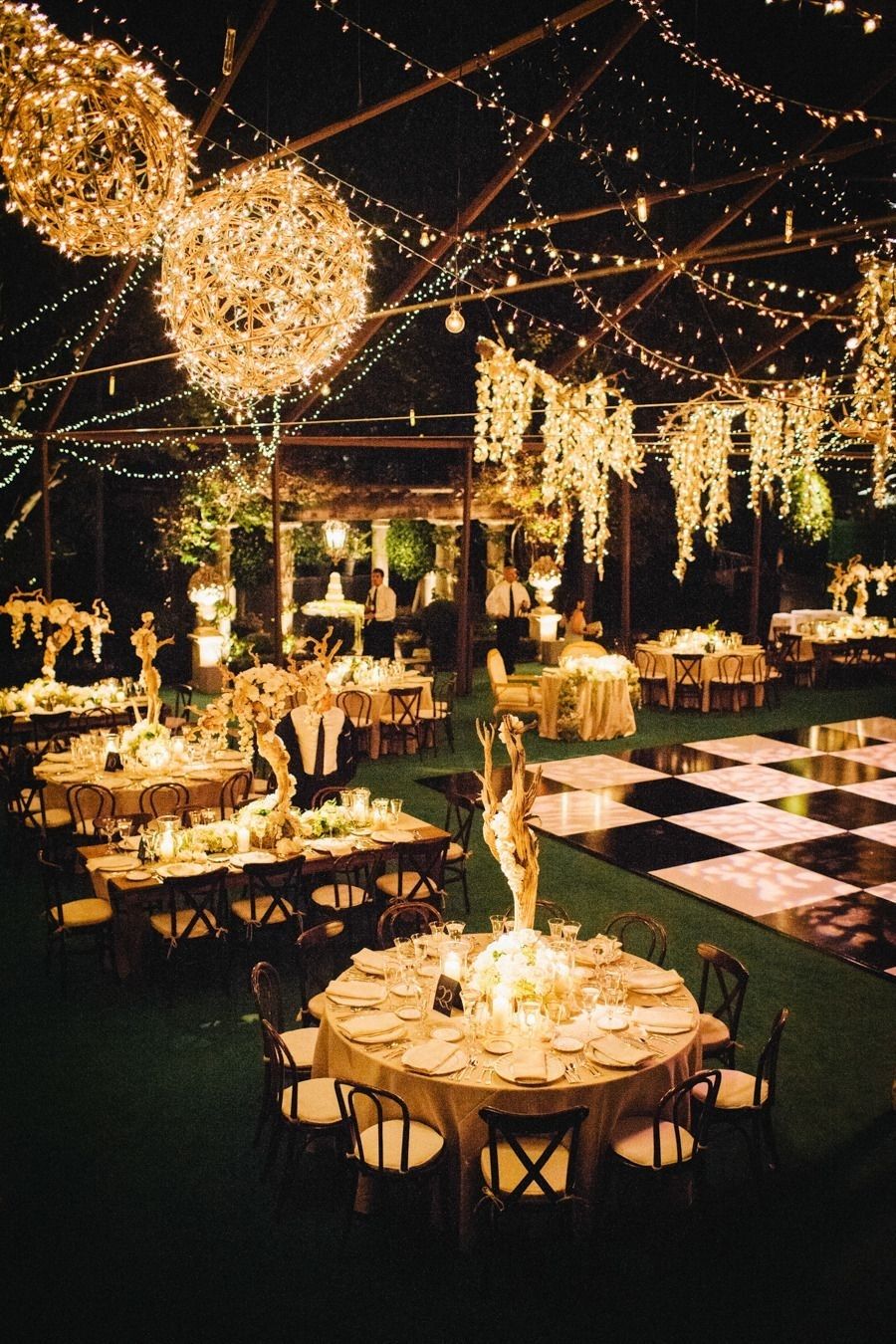 Elegant Bel Air Estate Wedding | Romantic Luxe Weddings | Pinterest With Regard To Outdoor Lanterns For Wedding (Photo 1 of 20)