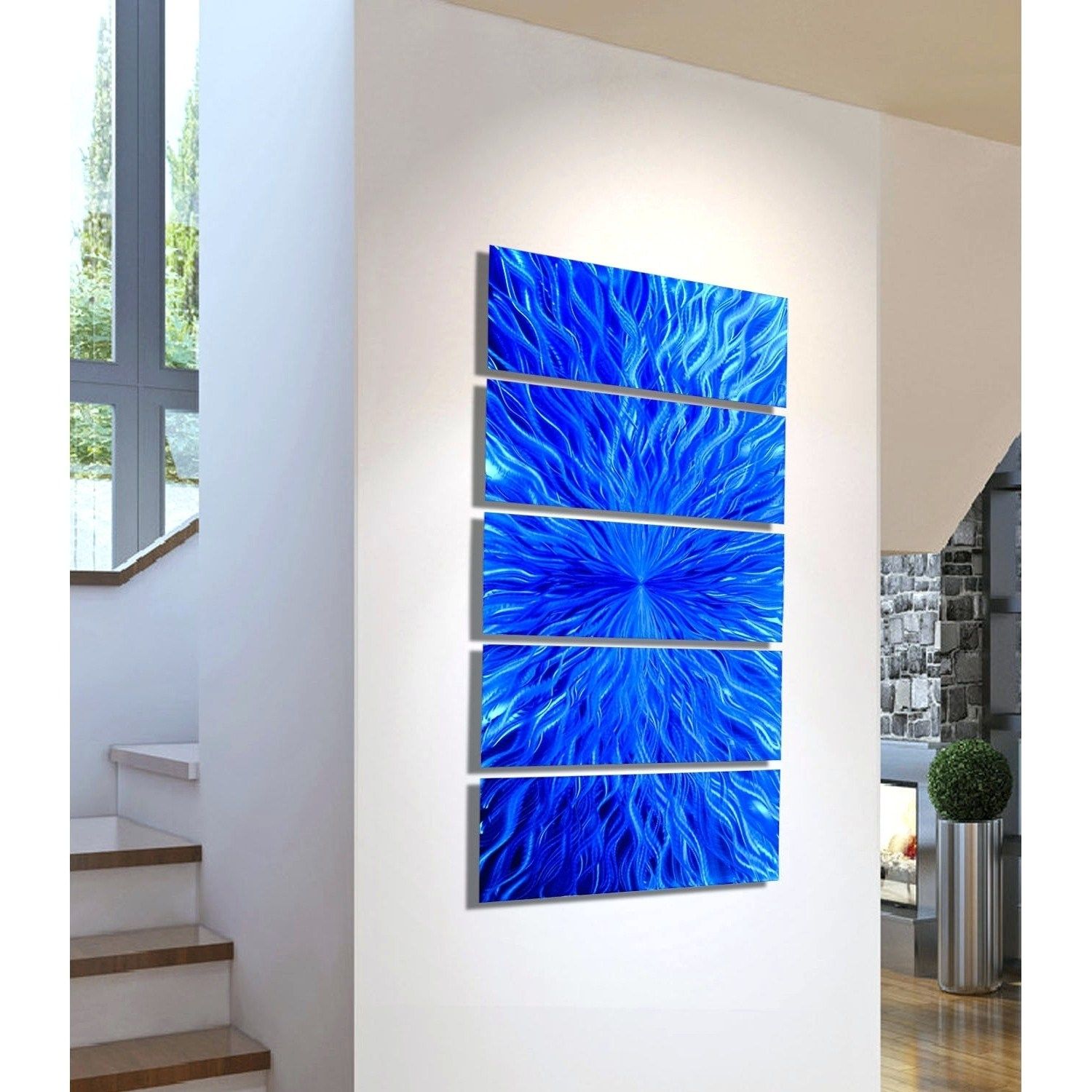 20 Inspirations Glass Wall Art