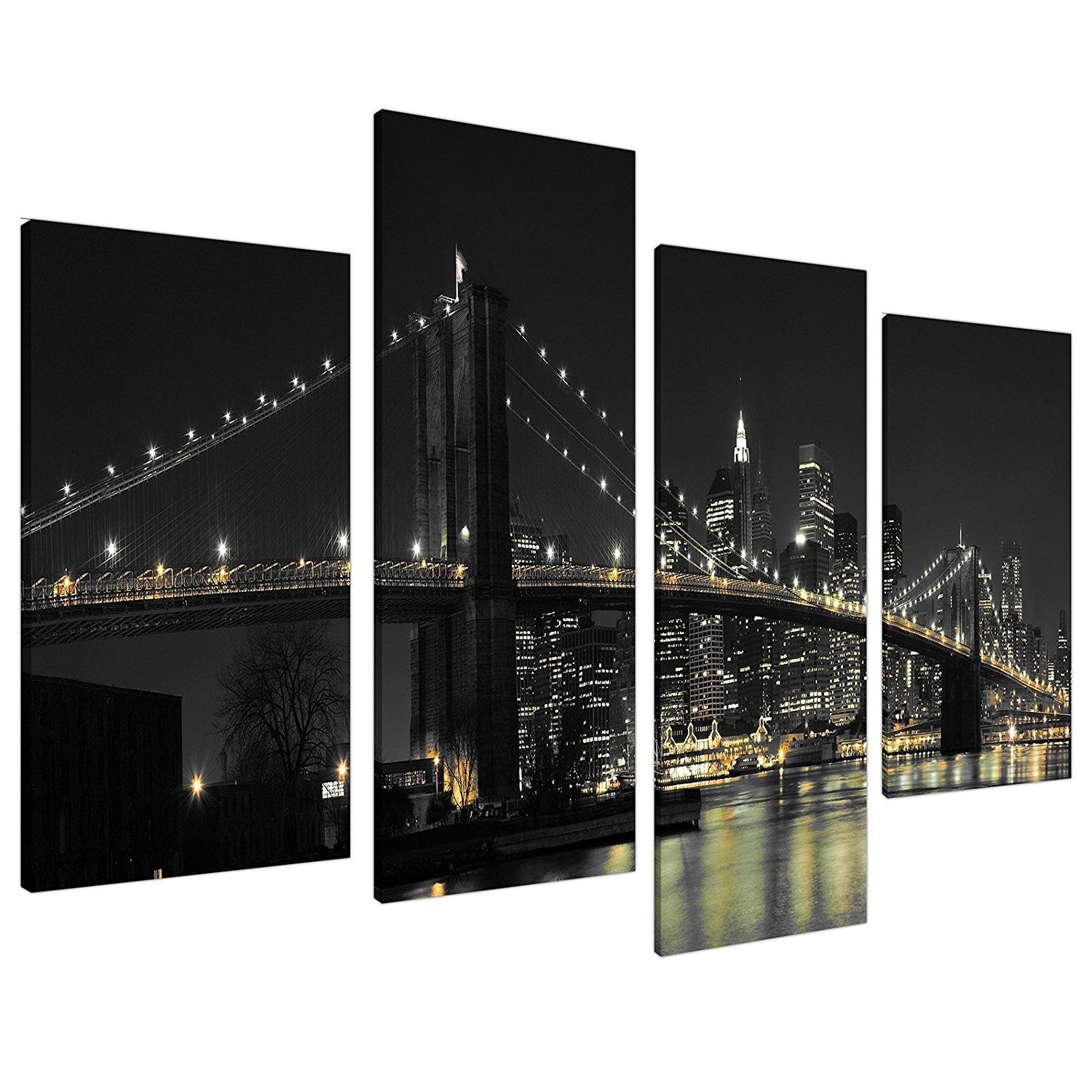 Extraordinary Design New York Canvas Wall Art Best Interior Amazon Inside Black And White Large Canvas Wall Art (View 15 of 20)