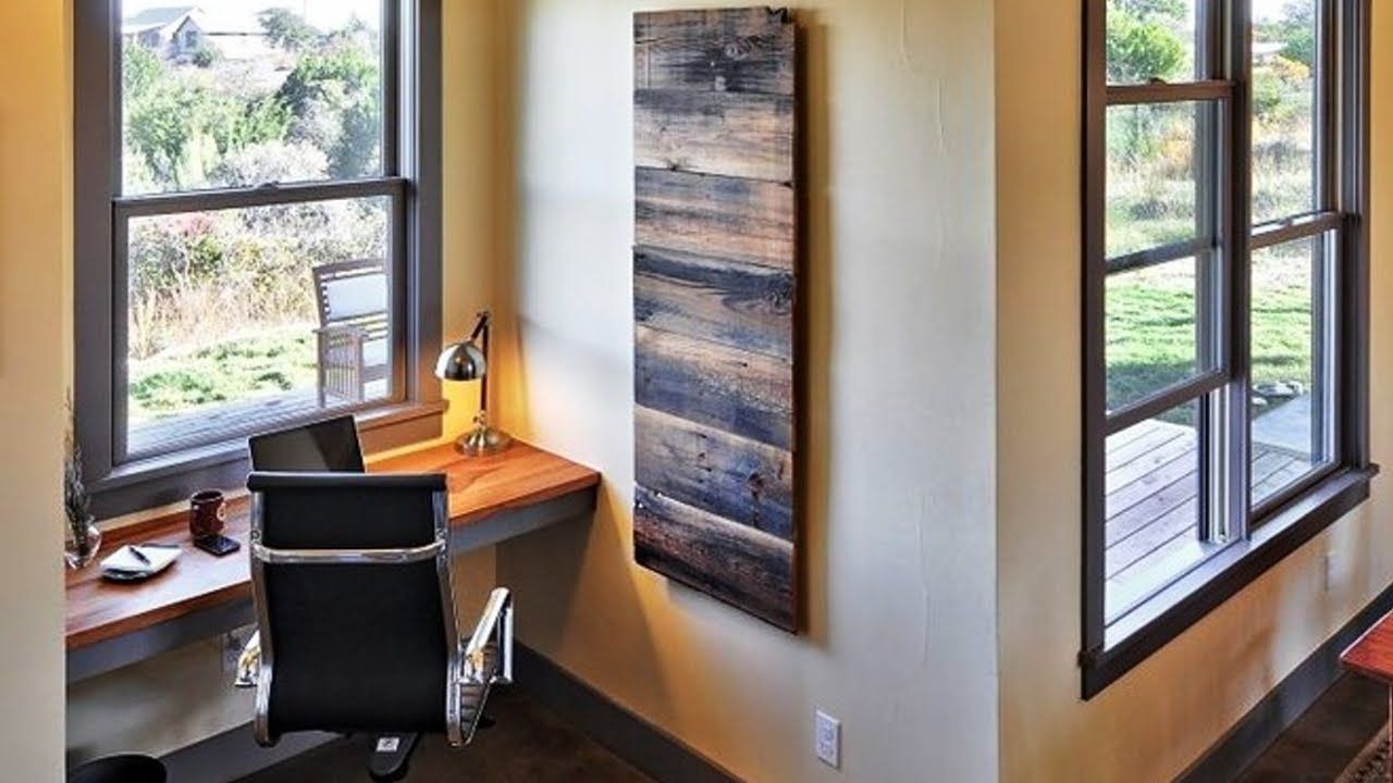 Fabulous Diy Wooden Pallet Wall Art Ideas – Youtube Pertaining To Pallet Wall Art (View 10 of 20)