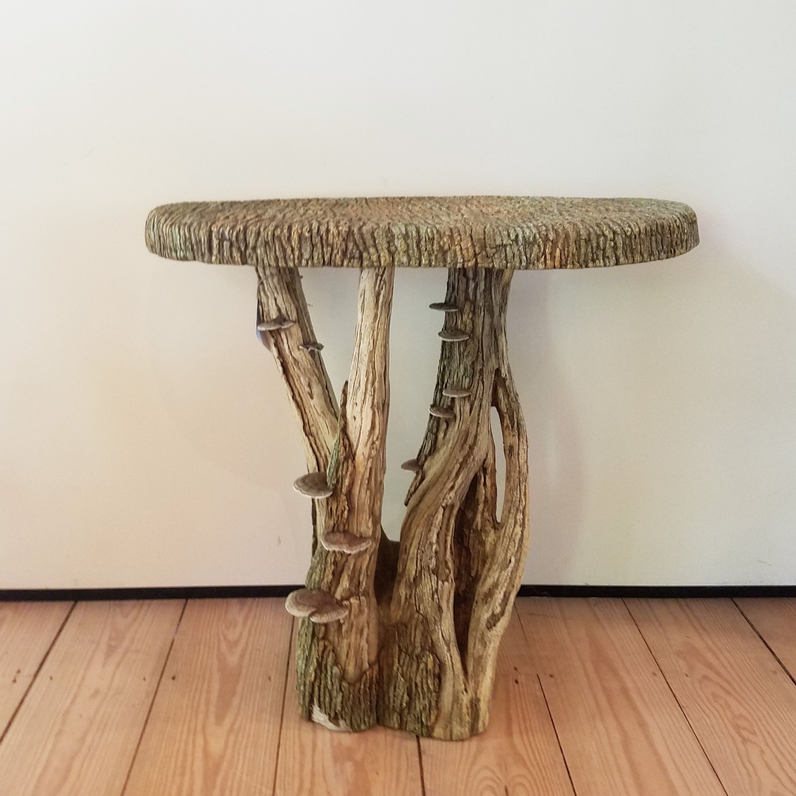 Faux Bois Demi Lune Table – Rt Facts With Faux Bois Coffee Tables (View 16 of 30)