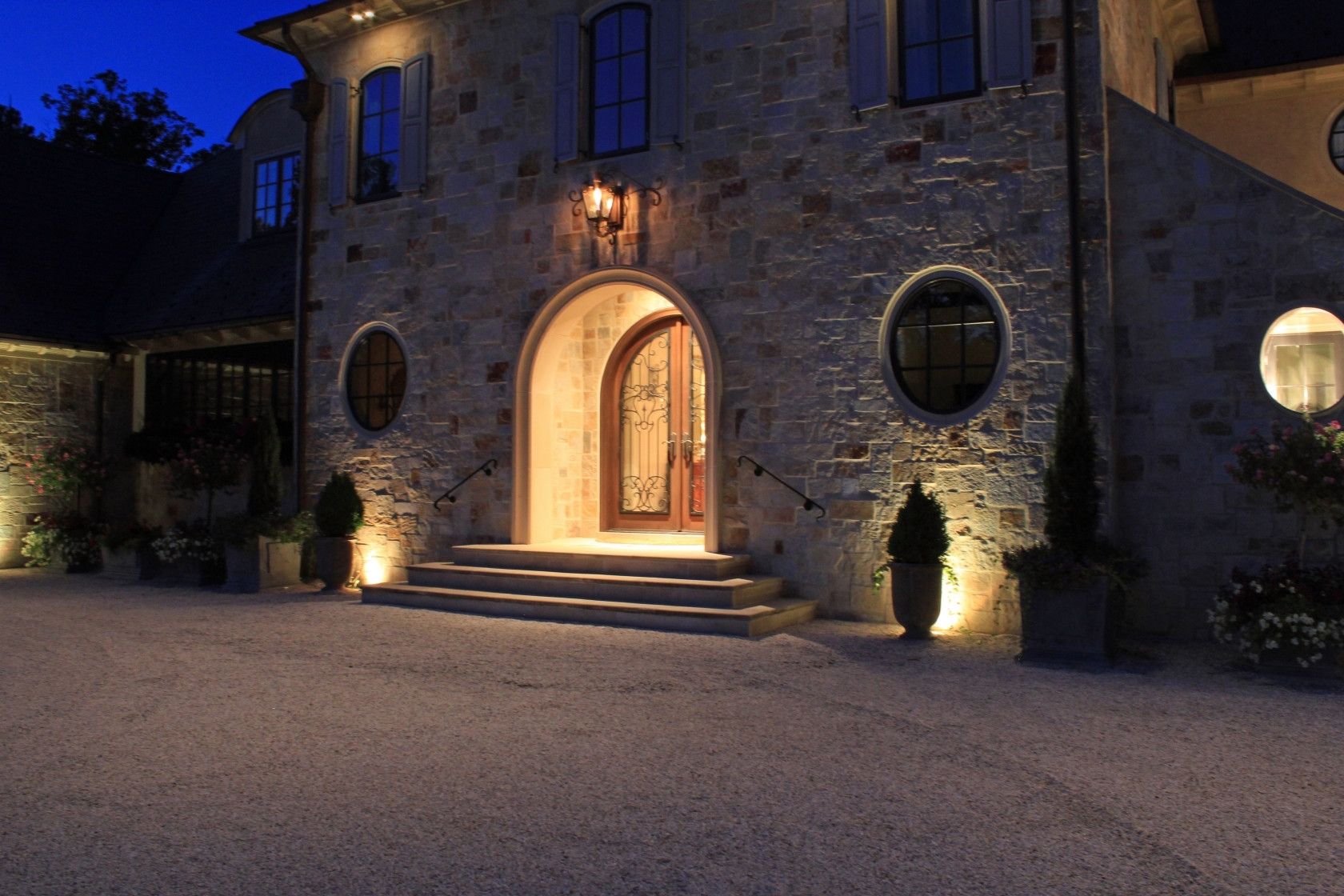 Five Tips To Improve Your Outdoor Lighting Areas | Inaray Design Group Throughout Outdoor Lanterns For Front Door (Photo 12 of 20)