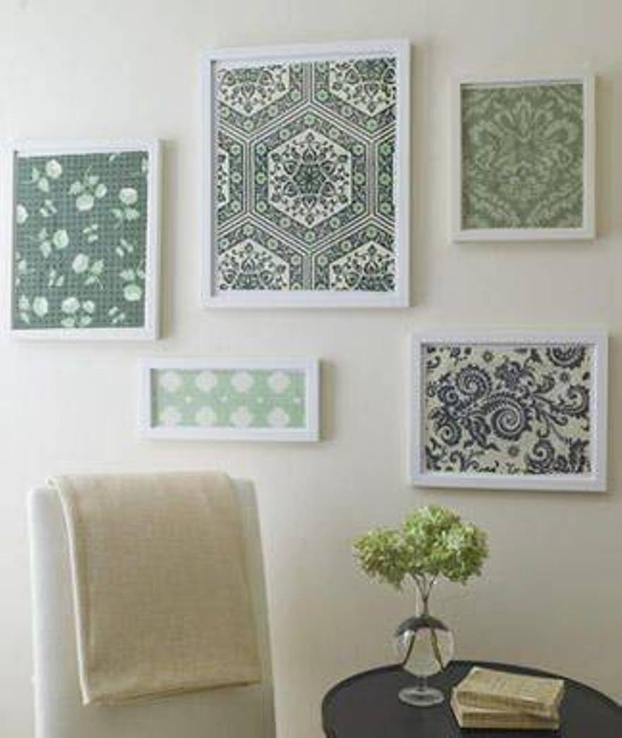 Floral Paisley Polygon Home Design And Decor Affordable Wall Art With Affordable Wall Art (Photo 1 of 20)