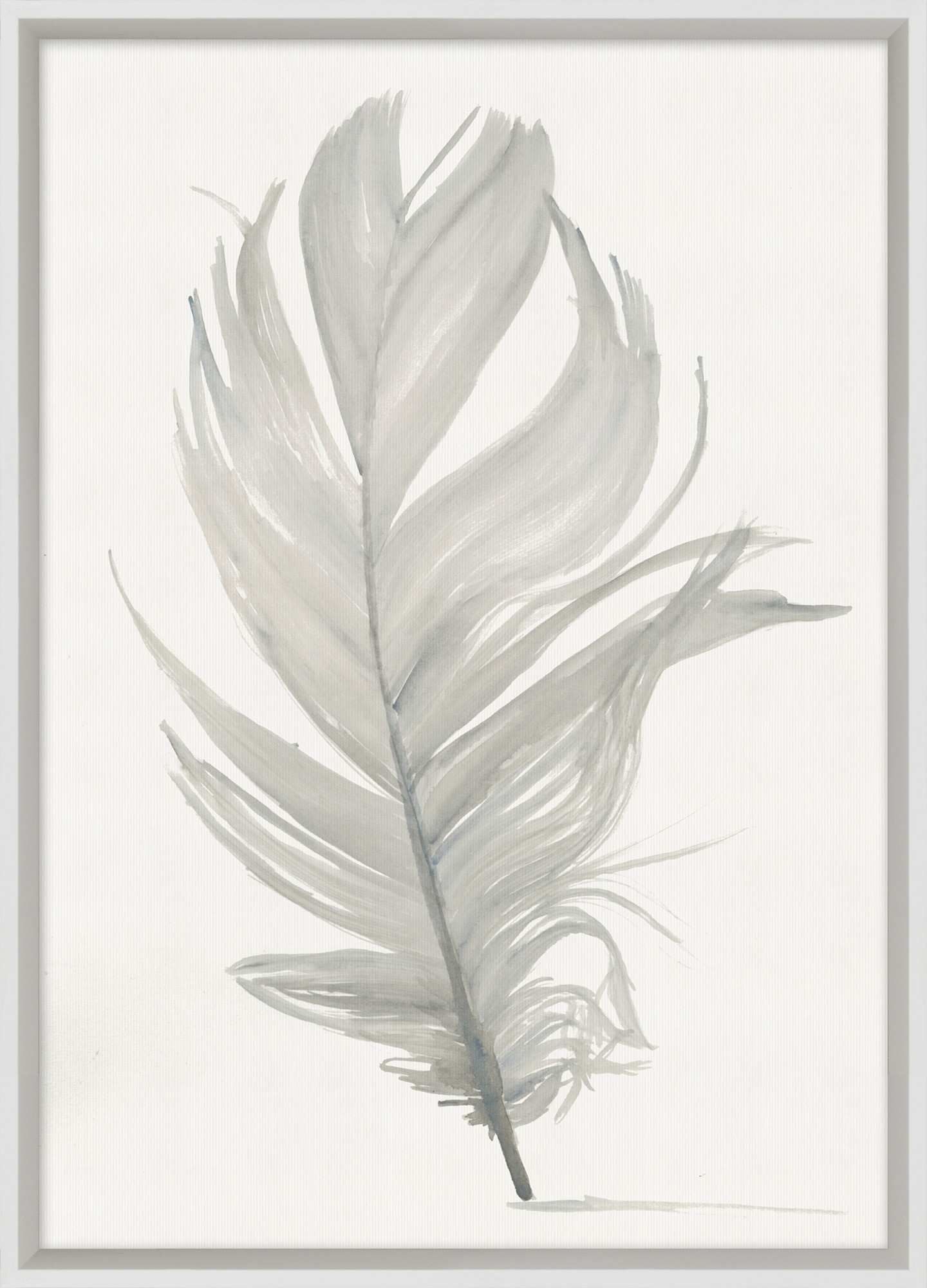 Framed Feather Wall Art Best Of White Feather Drawing At Getdrawings Within Feather Wall Art (View 10 of 20)