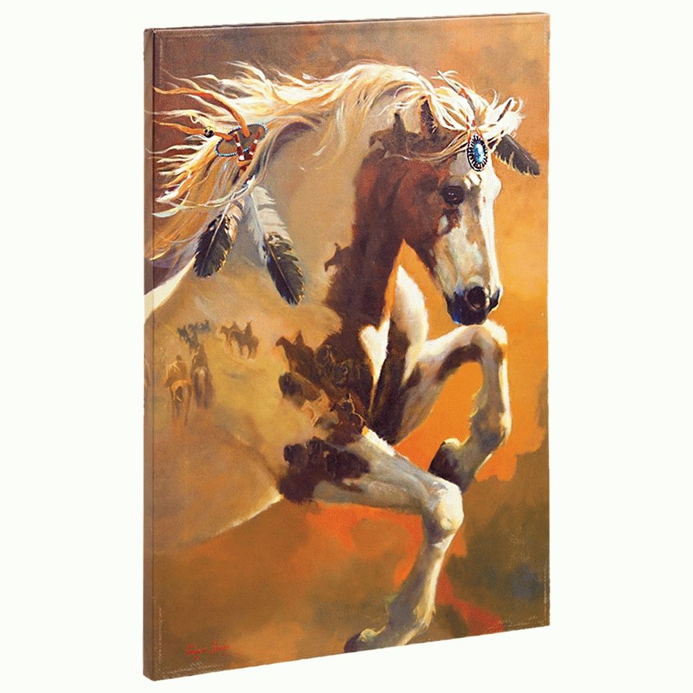 Free Spirit Horse Canvas Wall Art In Horses Wall Art (View 1 of 20)