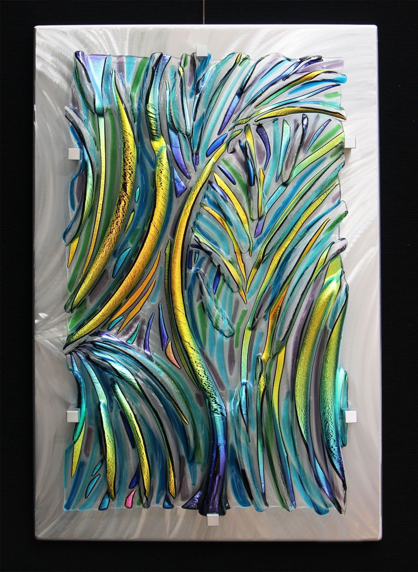 Fused Glass Wall Artfrank Thompson | I Love Glass!! | Pinterest Within Glass Wall Art (View 2 of 20)