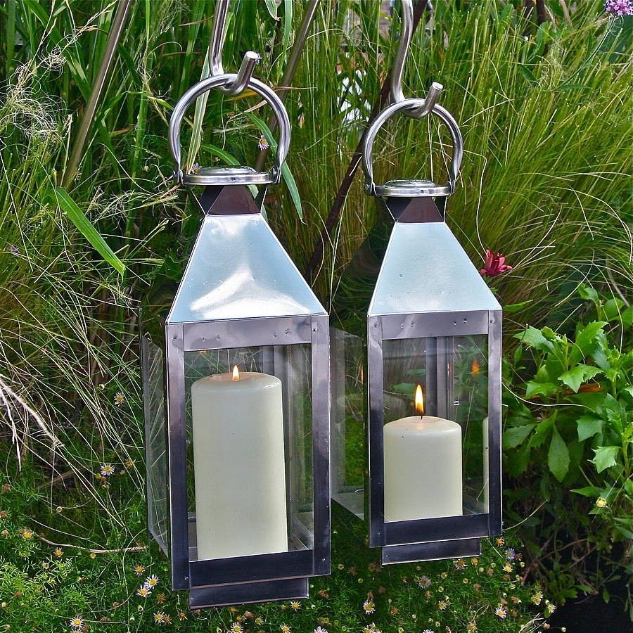 Garden Lanterns Lights For Sale Uk Solar Argos Sydney Amazon Ideas Within Outdoor Lanterns At Argos (View 1 of 20)