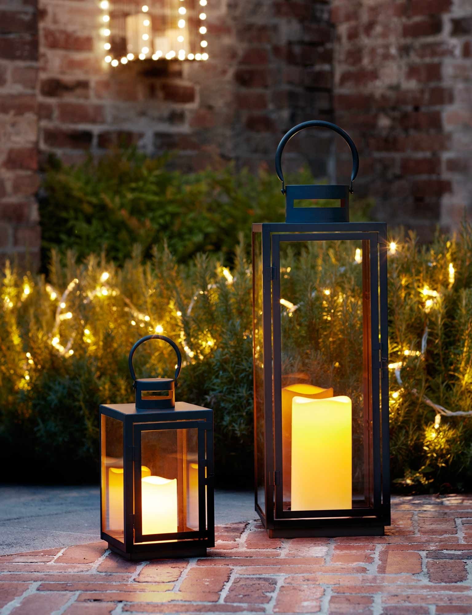 Garden Lighting Ideas | Inspiration | Lights4fun.co.uk Inside Outdoor Lawn Lanterns (Photo 17 of 20)