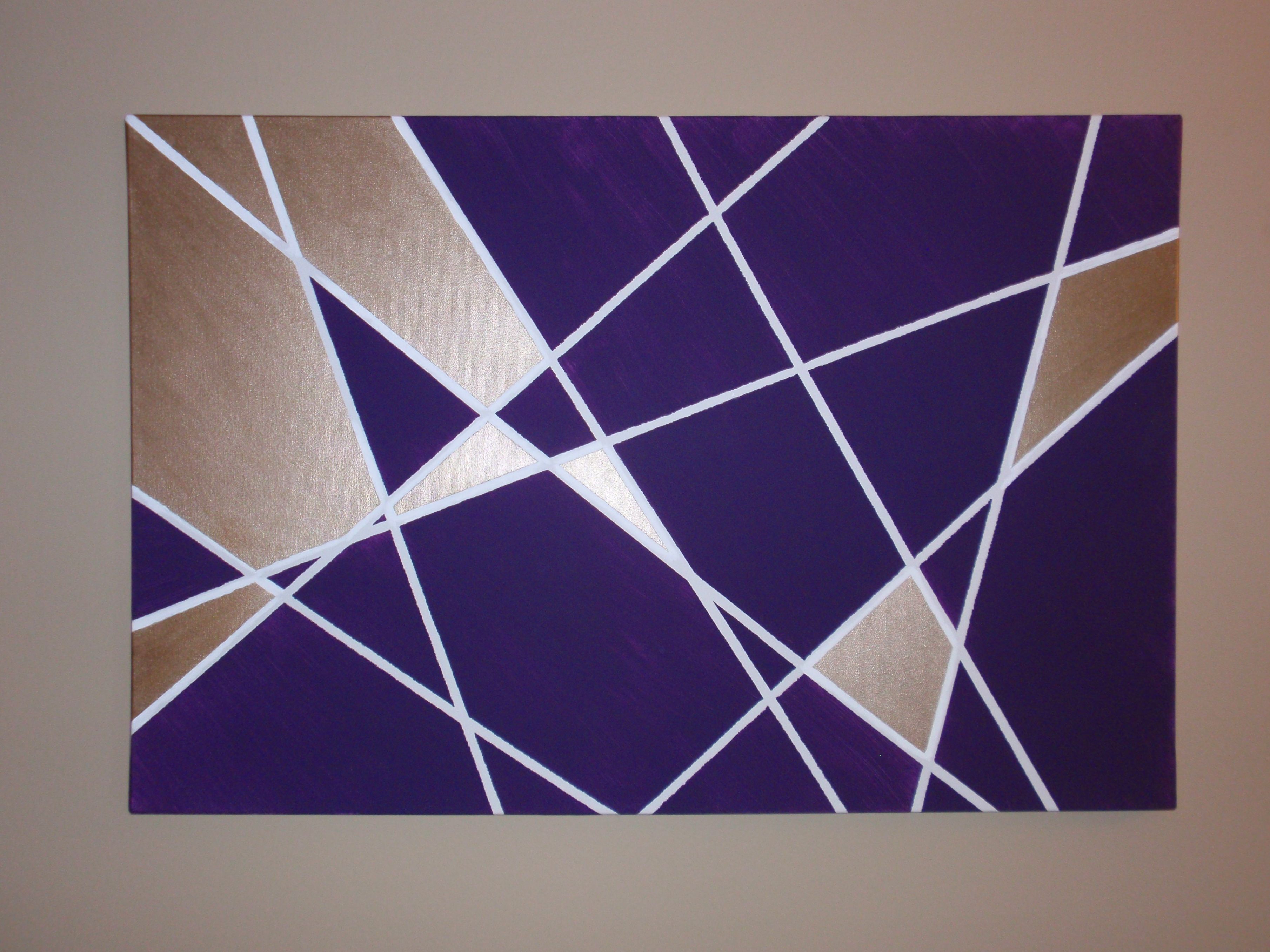 Geometric Wall Art Diy | Spring Board Of Ideas | Pinterest With Geometric Wall Art (Photo 3 of 20)