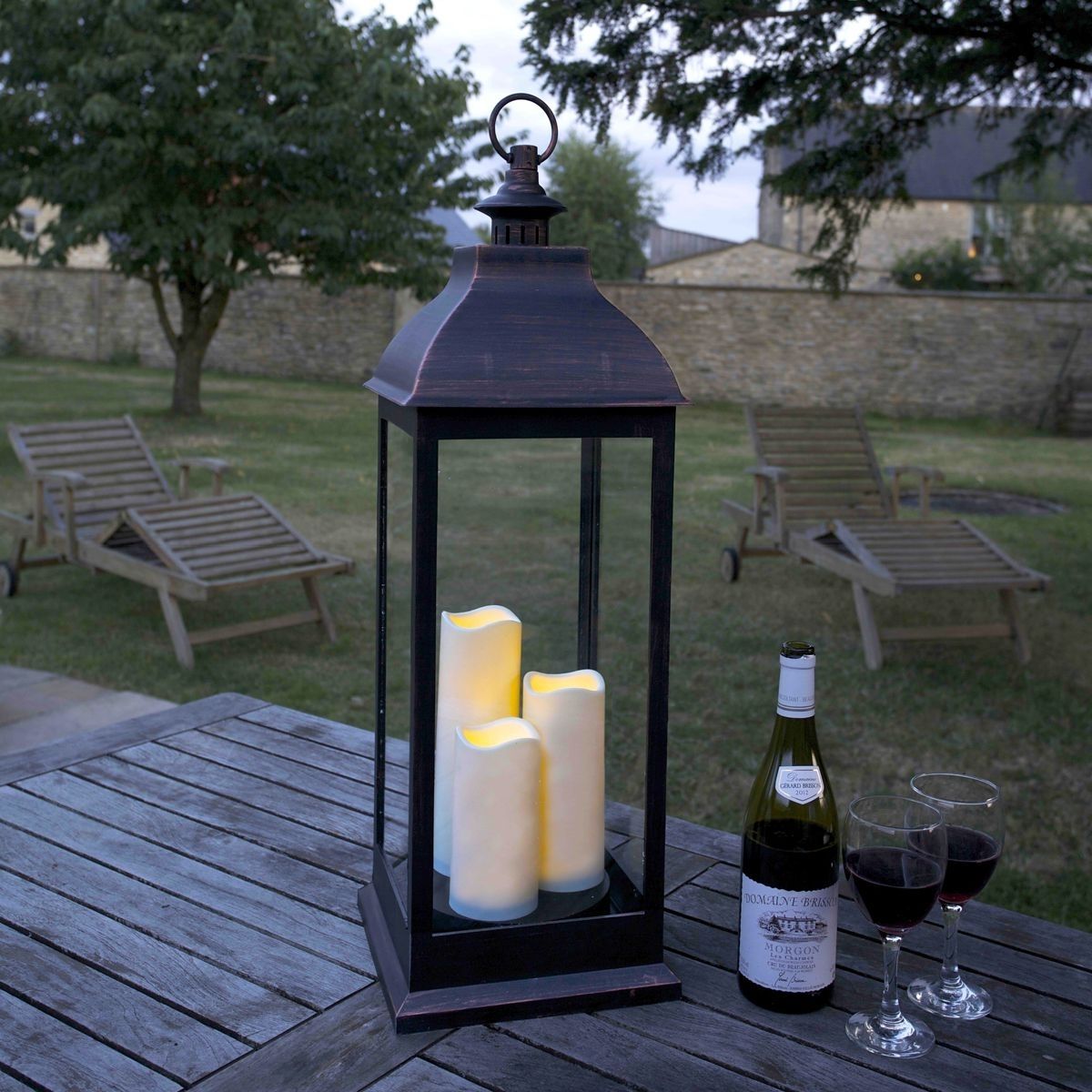 Featured Photo of 20 Ideas of Outdoor Lanterns with Battery Candles