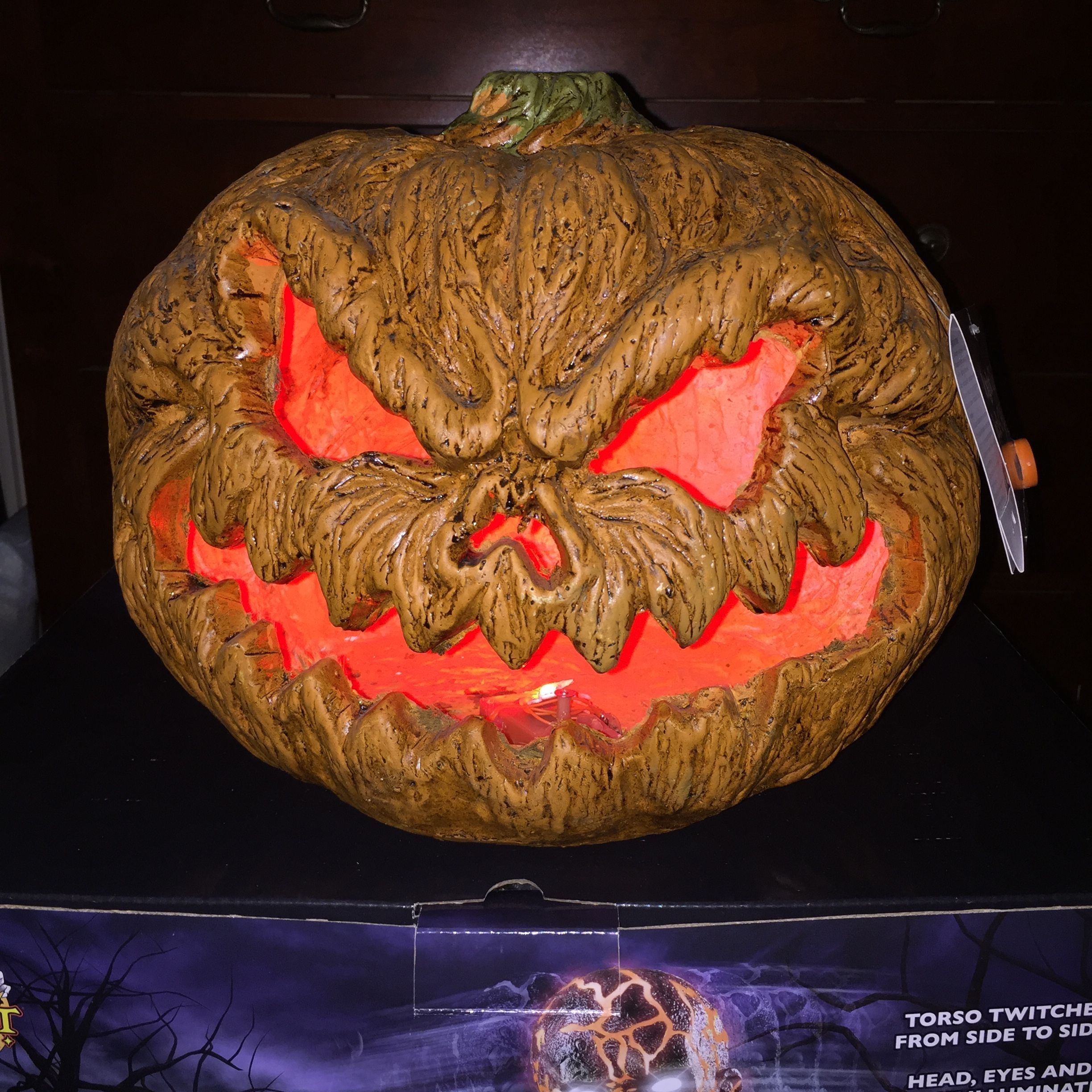 Got This Light Up Evil Jack O Lantern At My Local Kroger With Regard To Kroger Outdoor Lanterns (View 18 of 20)