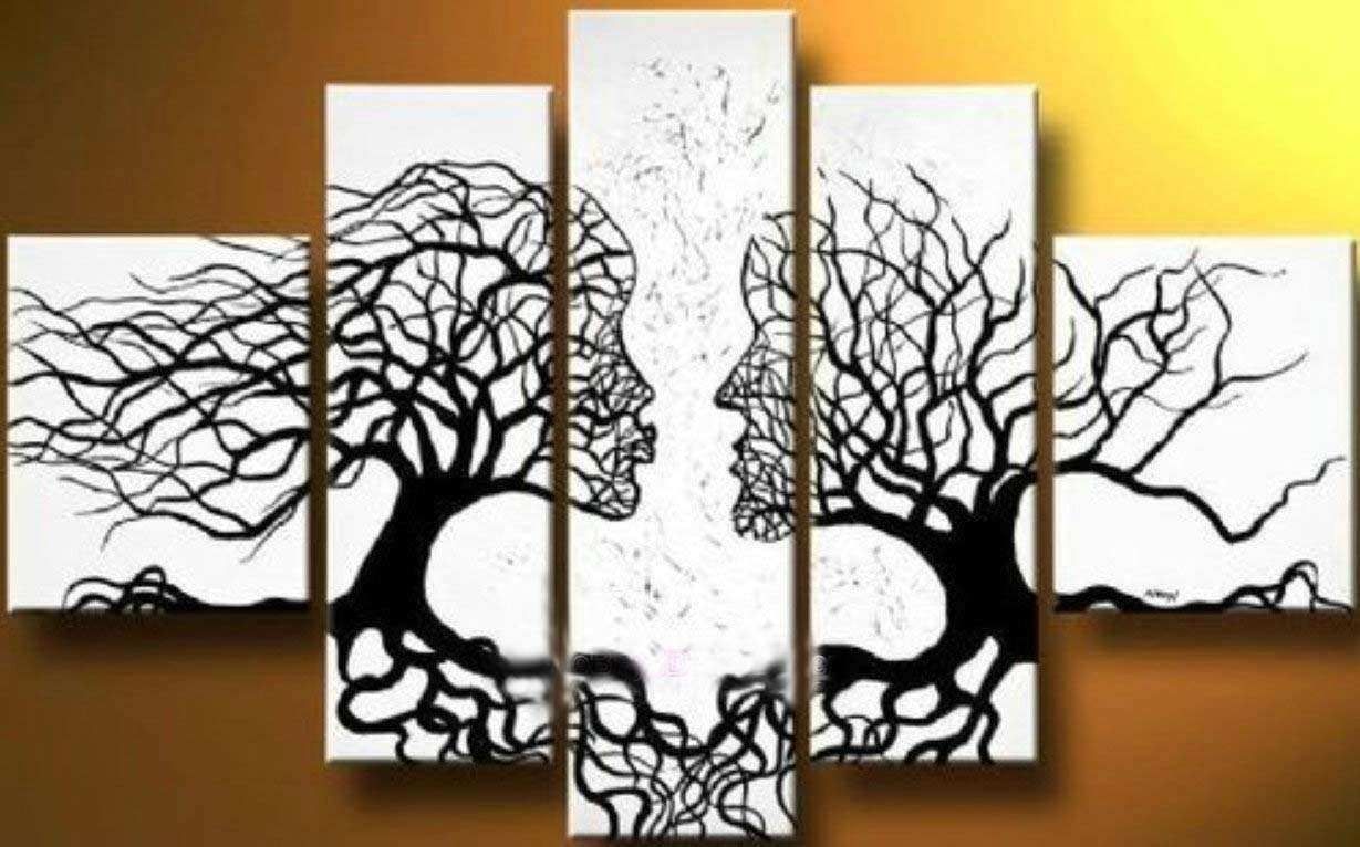 Gray And White Wall Art Fresh Canvas Tree Art Wall With Long Canvas Within Long Canvas Wall Art (View 19 of 20)