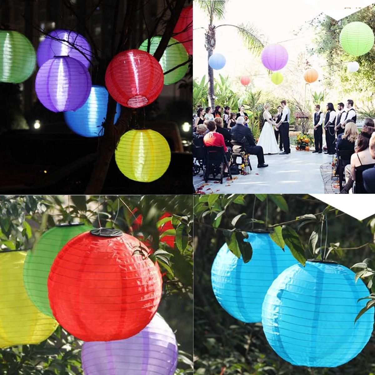 Halloween Party Led Nylon Lantern 44cm Outdoor Solar Power Chinese Pertaining To Outdoor Nylon Lanterns (View 14 of 20)