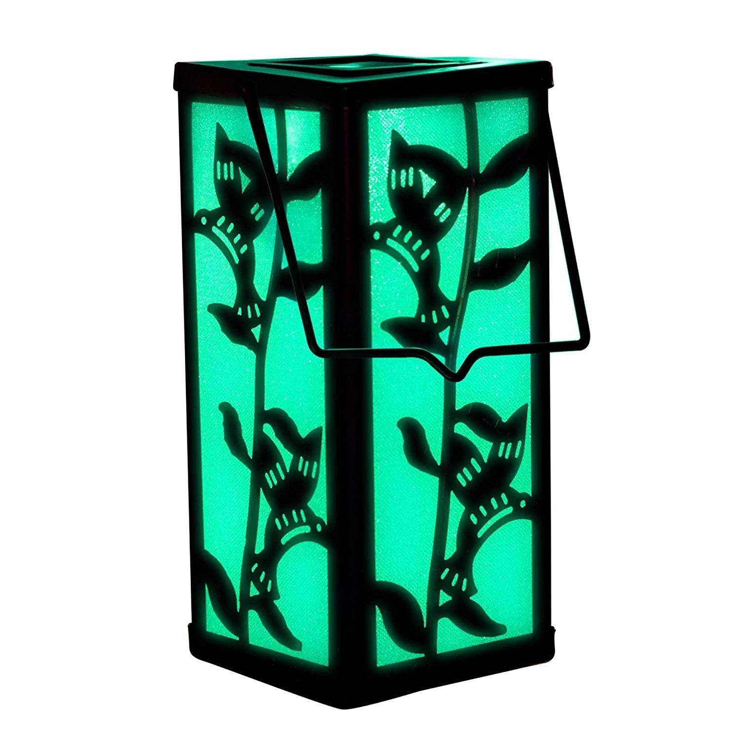 Hanging Lantern Color Changing Christmas Decoration Solar With Outdoor Solar Lanterns (View 18 of 20)