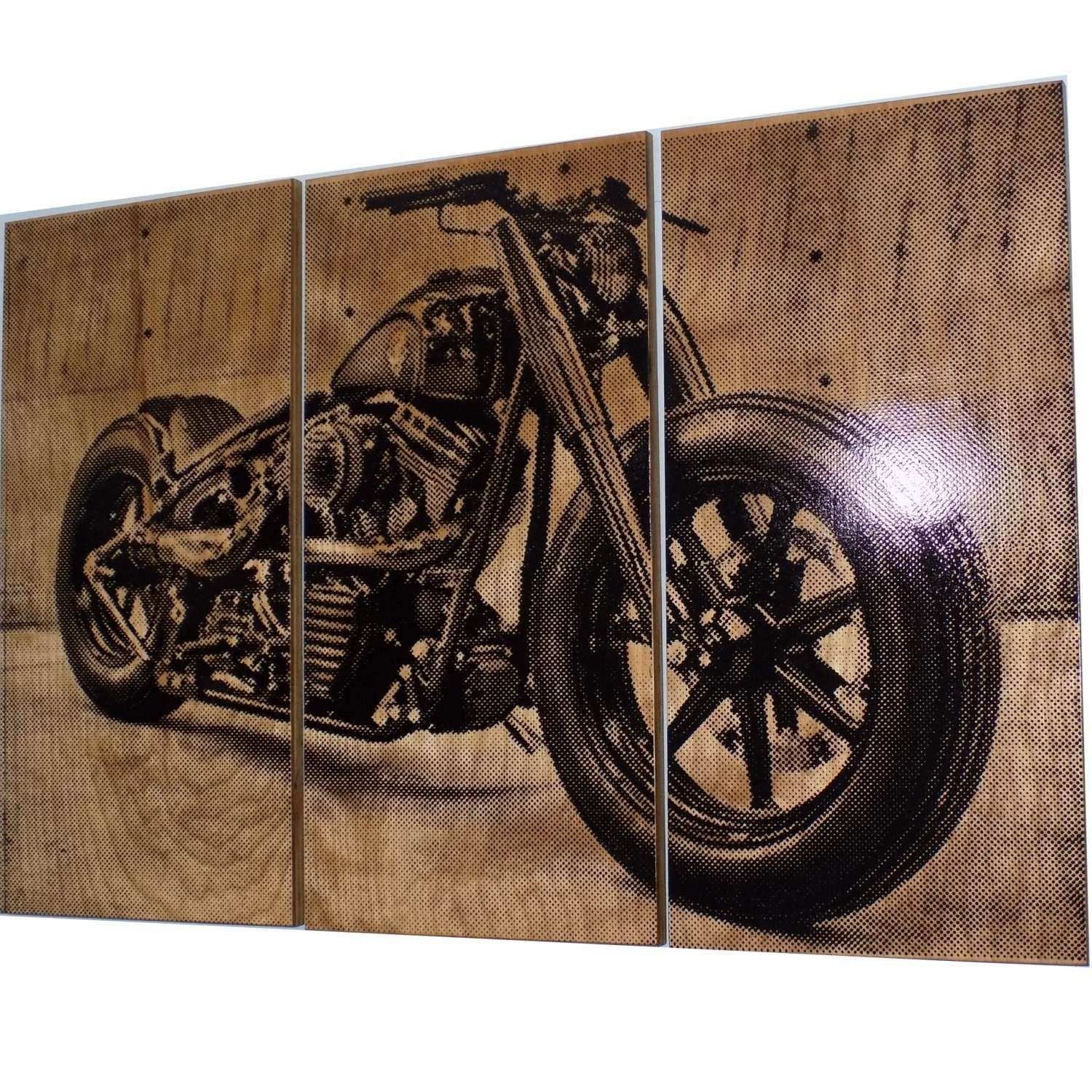 Harley Davidson Prints Wall Art Fresh Harley Davidson Fatboy Softail With Regard To Harley Davidson Wall Art (View 7 of 20)
