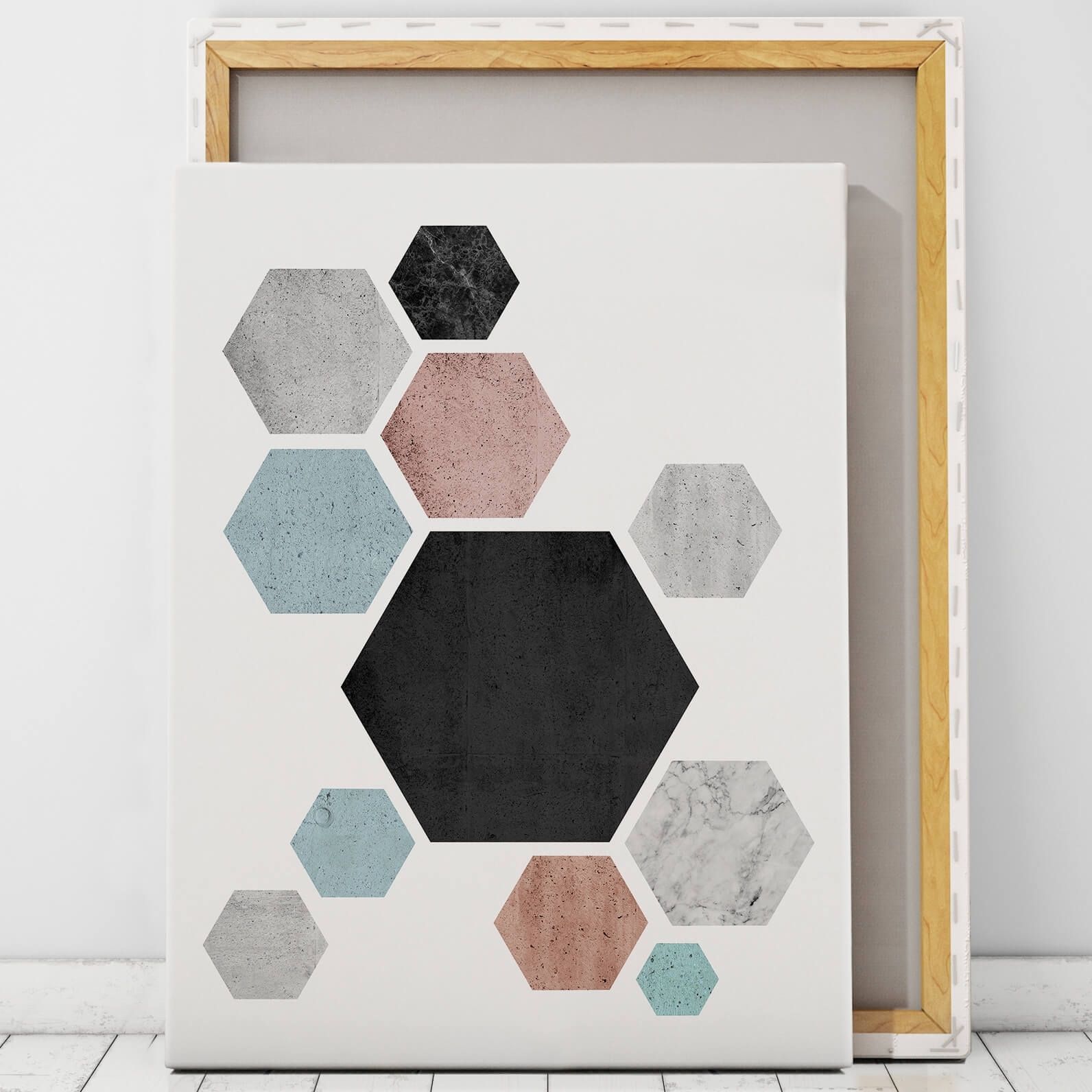 Hexagon Wall Art | Artworld Art World Within Wall Art (View 20 of 20)