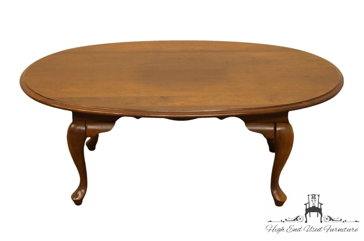 High End Used Furniture | Broyill Lenoir House Solid Cherry 45 For Large Scale Chinese Farmhouse Coffee Tables (Photo 27 of 30)