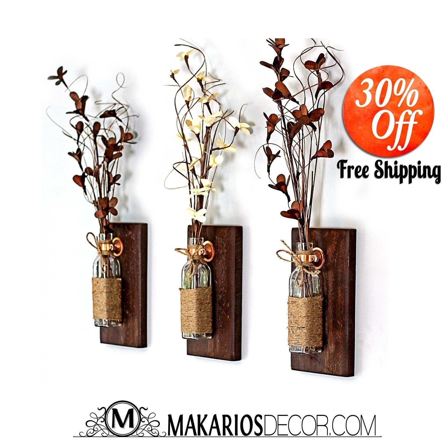 Hillbilly Mason Jar Sconces.rustic.wall Sconces (View 16 of 20)
