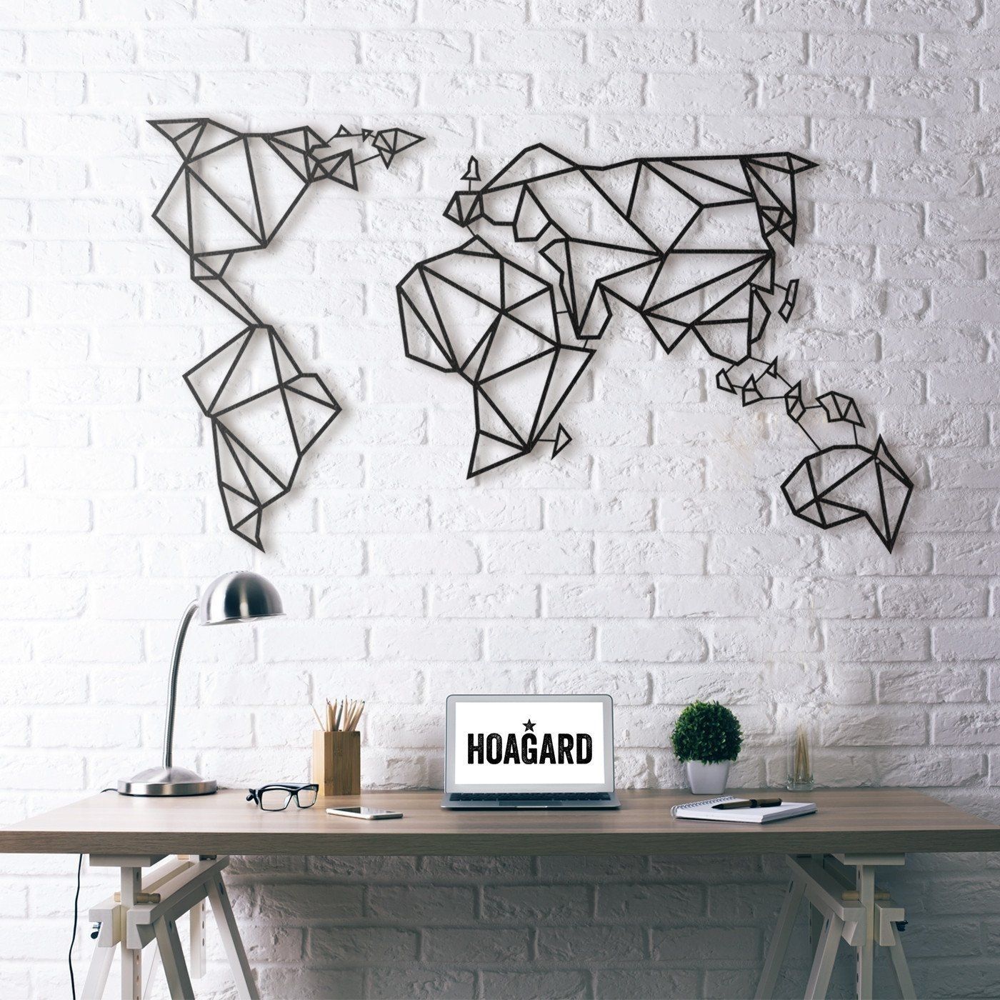 Featured Photo of 20 Collection of Wall Art World Map