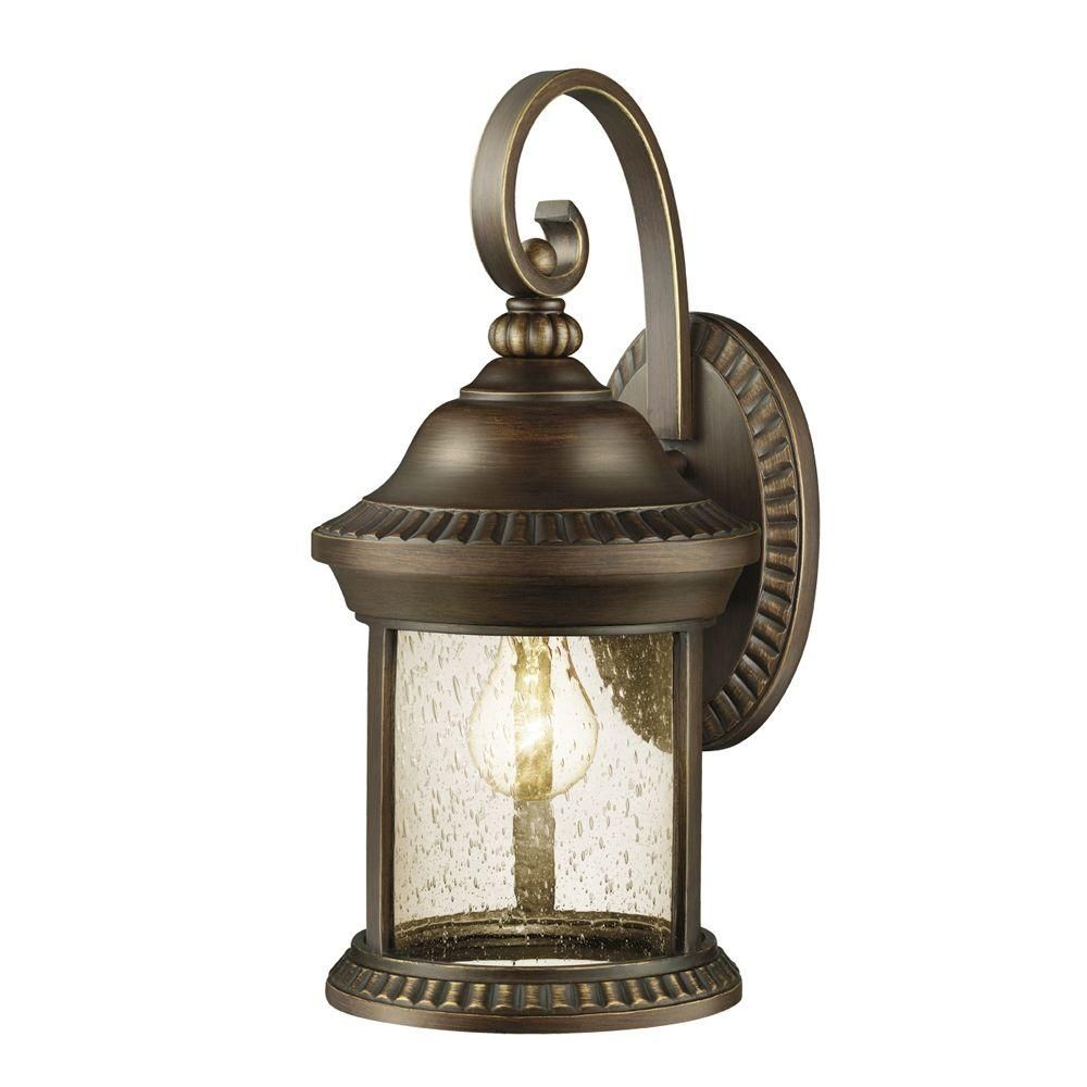 Home Decorators Collection Cambridge Outdoor Essex Bronze Large Wall Inside Large Outdoor Lanterns (Photo 17 of 20)