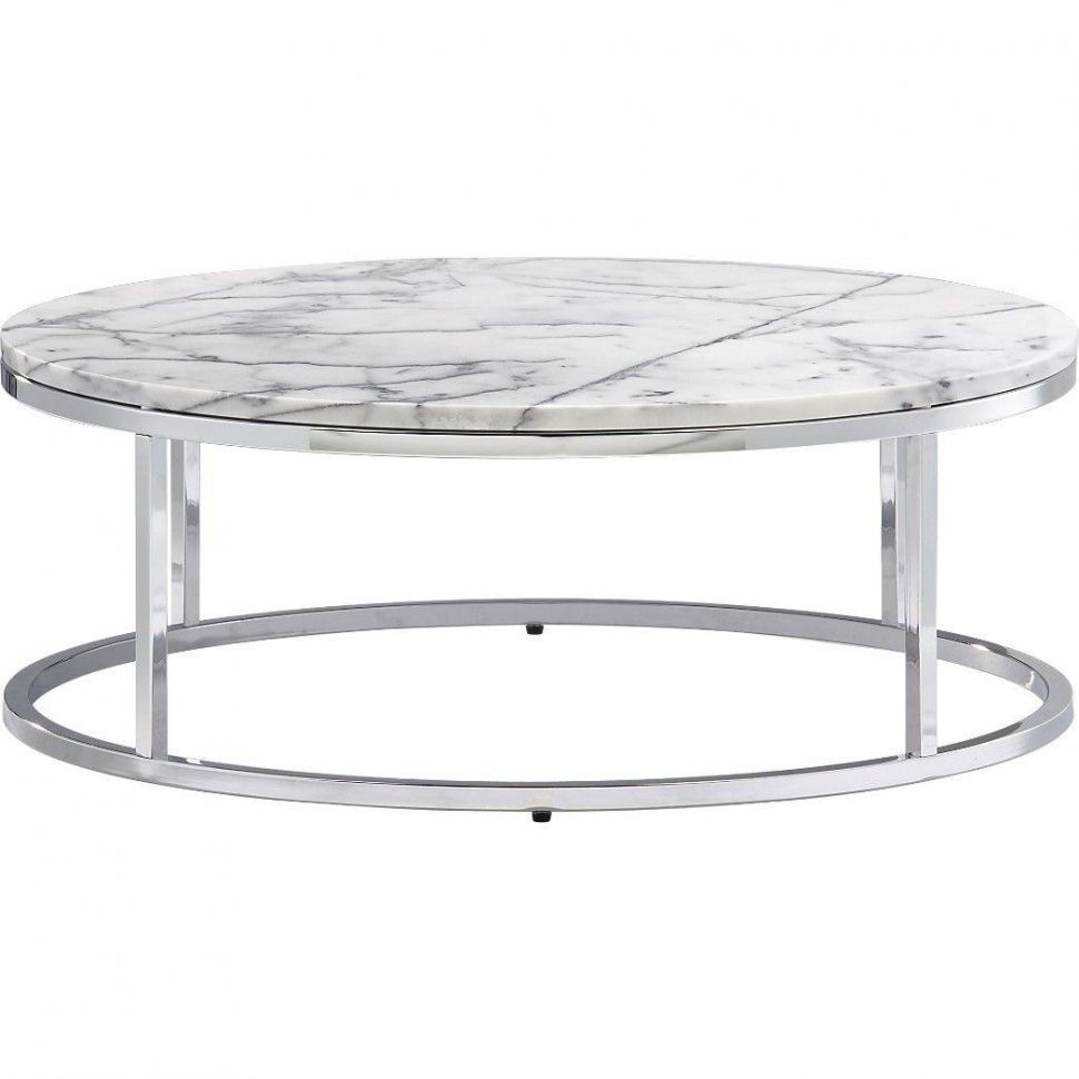 Home Design : Mirrored End Tables Elegant Smart Round Marble Top Within Smart Large Round Marble Top Coffee Tables (Photo 21 of 30)