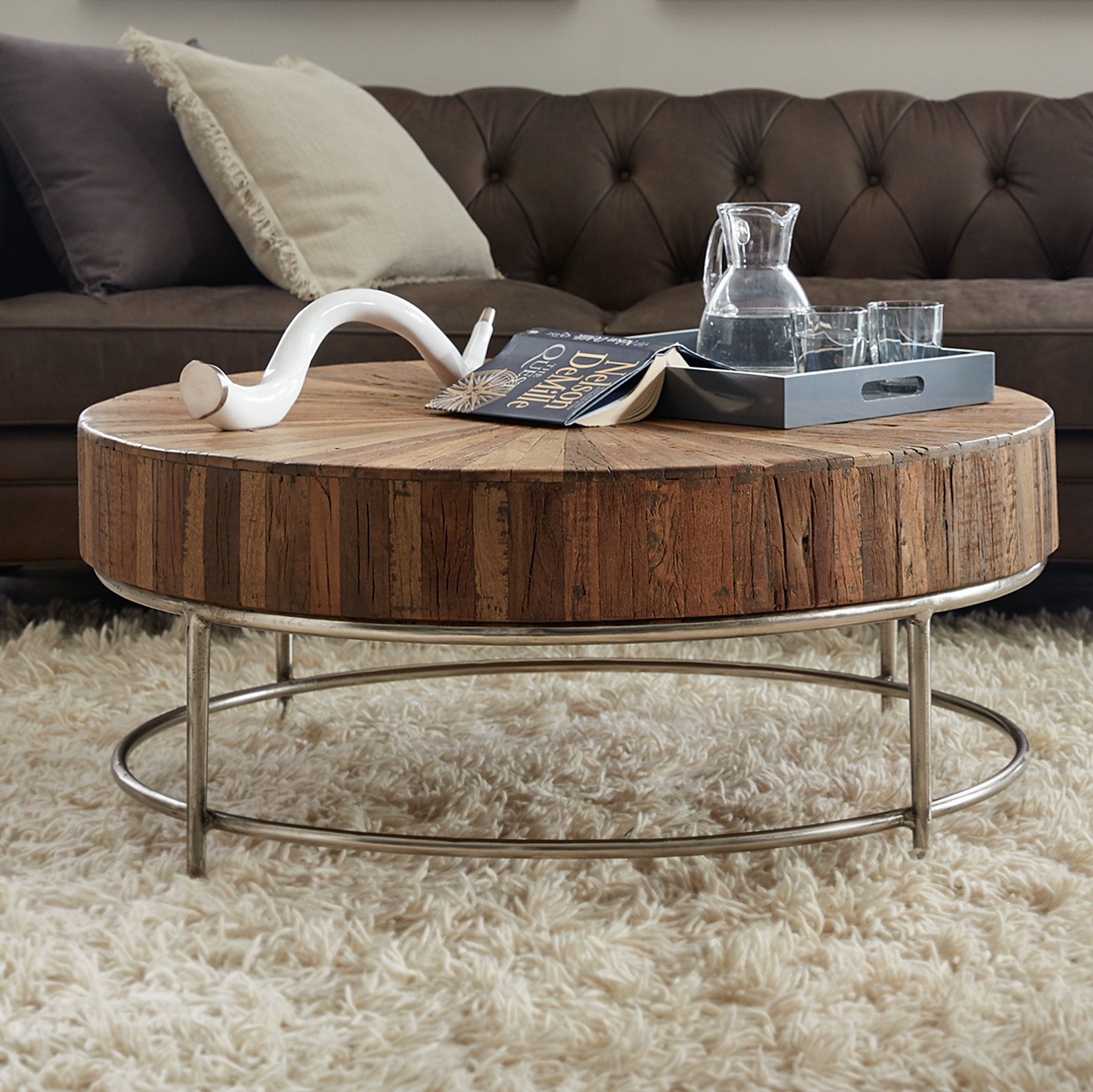 Hooker Furniture L'usine Coffee Table | Wayfair Within Stack Hi Gloss Wood Coffee Tables (View 6 of 30)