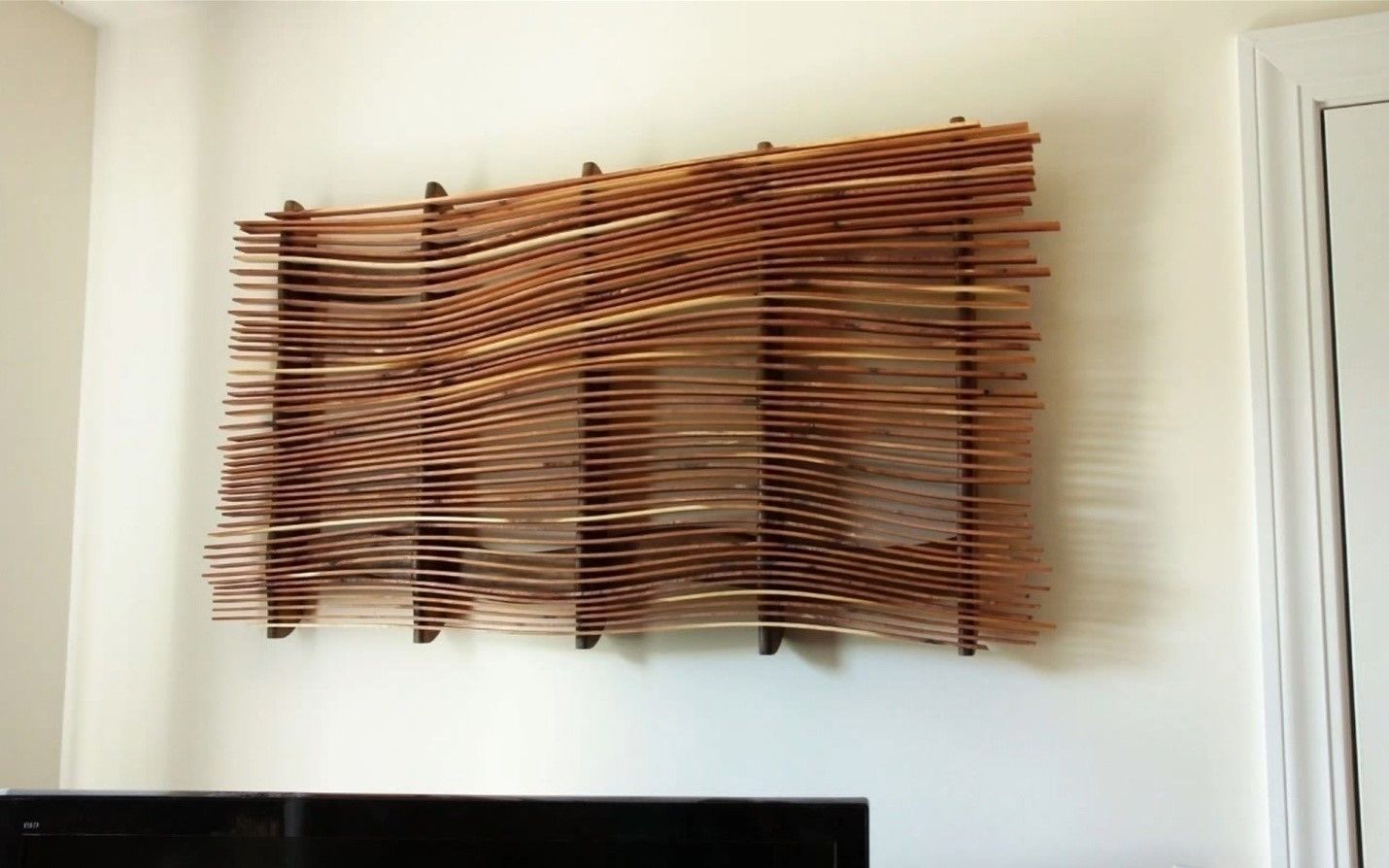 How To Make Wall Art From Scrap Wood | Diy Project – Cut The Wood With Regard To Wood Wall Art (Photo 6 of 20)