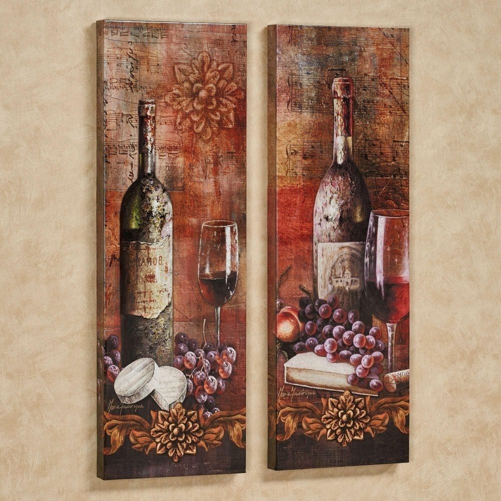 Incredible Grape Wall Art Ideas Of Touch Class Decor Inspiration And Intended For Touch Of Class Wall Art (Photo 15 of 20)