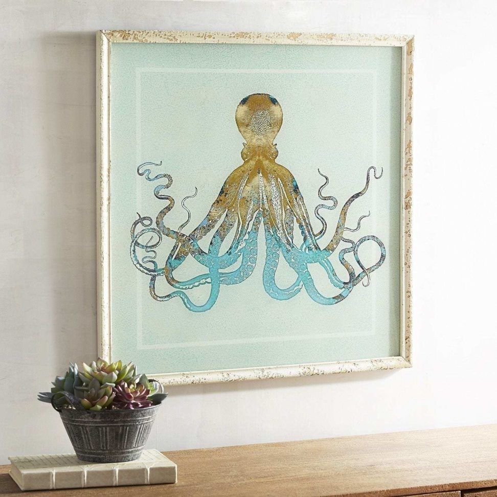 Inspiring Octopus Wall Art Pier Imports Picture Of One Concept And Within Pier 1 Wall Art (Photo 11 of 20)