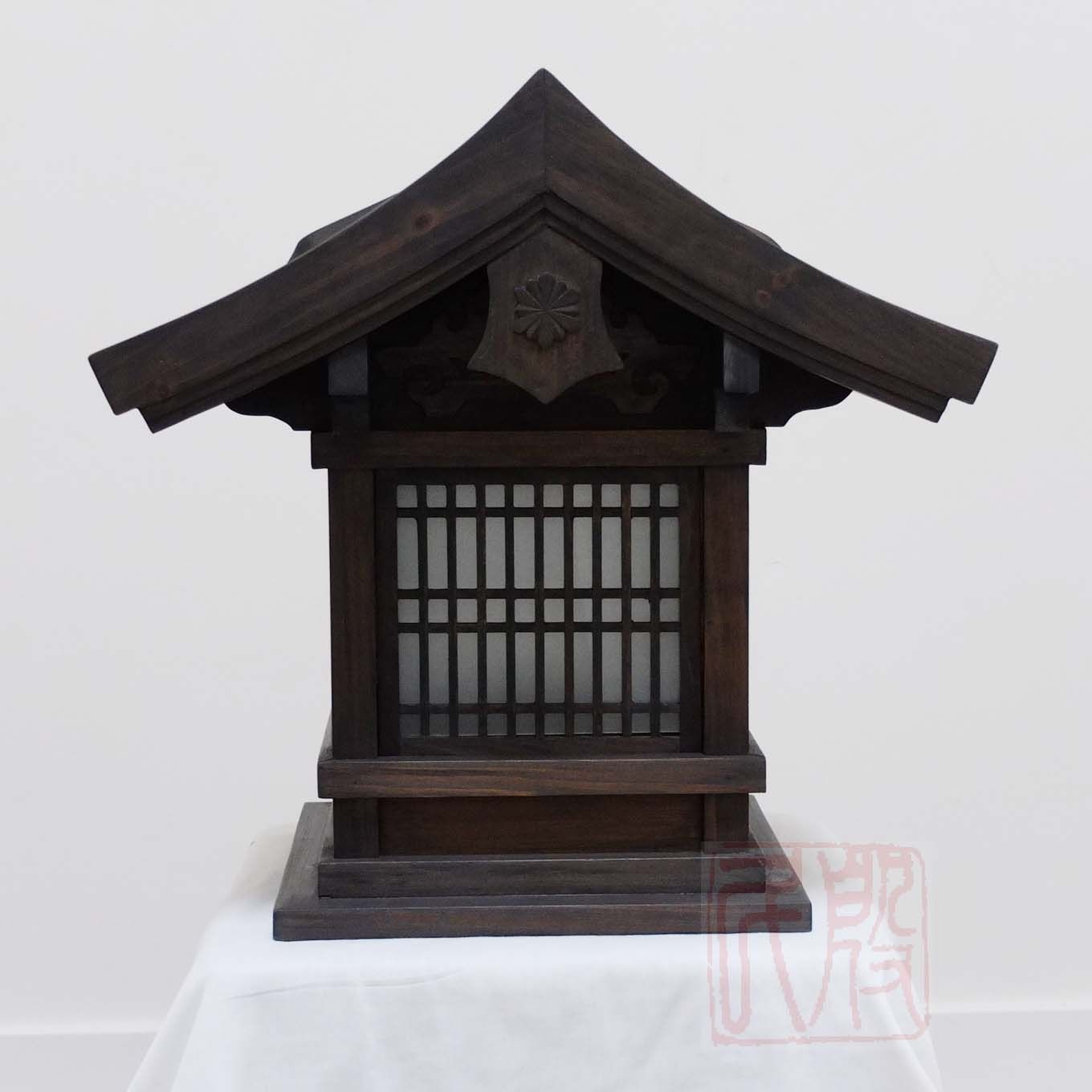 Japanese Wooden Lantern, Outdoor (wl2) – Eastern Classics In Outdoor Japanese Lanterns (View 11 of 20)
