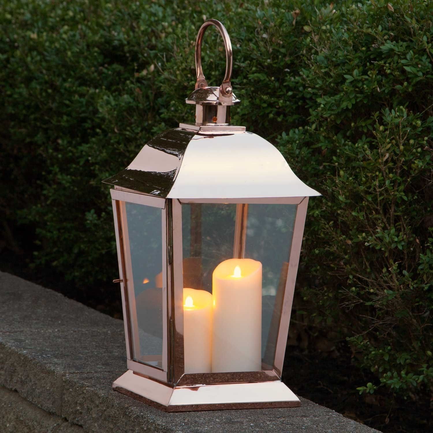 Kirklands Lanterns Hanging Candle Lantern Home Decor With Candles Intended For Inexpensive Outdoor Lanterns (View 10 of 20)