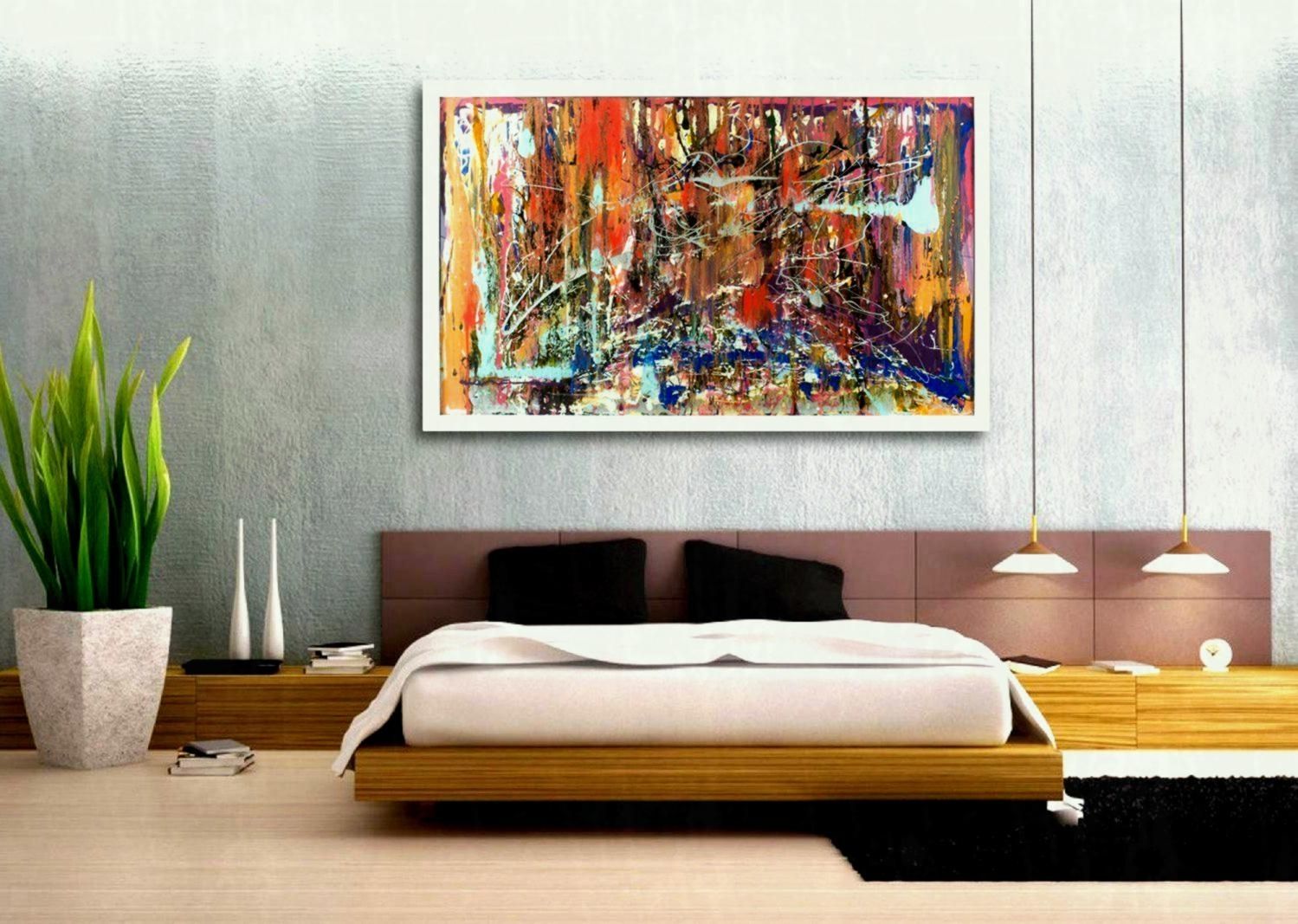 Large Canvas Wall Art Calm Soothing Huge Cheap Piece Living Room Throughout Large Canvas Painting Wall Art (Photo 13 of 20)