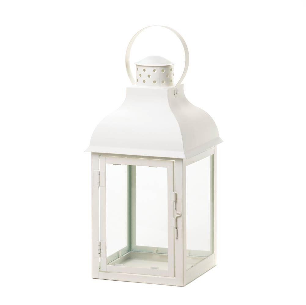 Large Lantern Lights, Gable White Candle Pillar Decorative Hanging With Large Outdoor Lanterns (View 18 of 20)