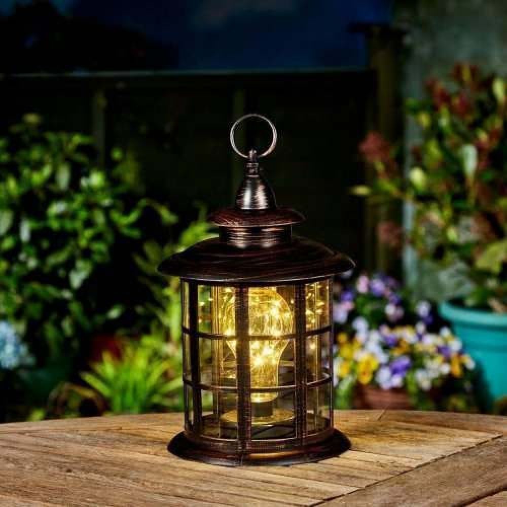 Large Outdoor Bronze Battery Lighthouse Lantern Intended For Outdoor Bronze Lanterns (Photo 15 of 20)