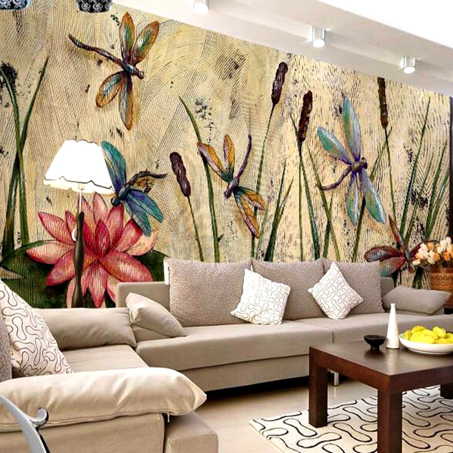 Large Print Wallpaper 10 Other Amazing Wallpapers Personalized For Dragonfly Painting Wall Art (Photo 18 of 20)