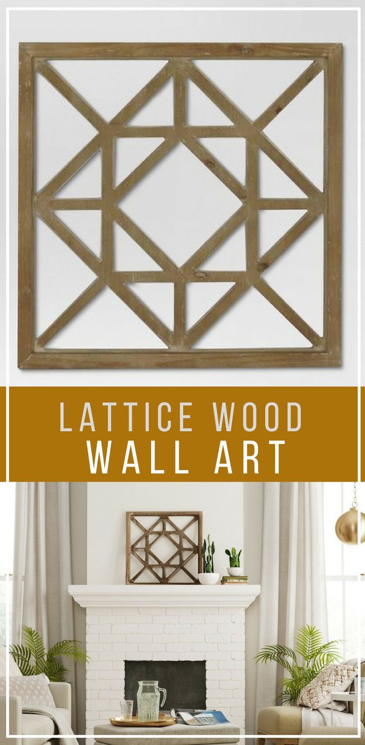 Lattice Wood Wall Art | Wood, Rustic, Boho, Bohemian, Wall Decor With Bohemian Wall Art (View 12 of 20)