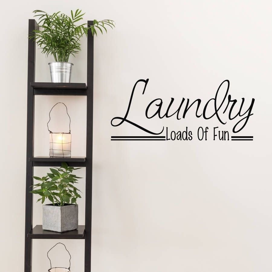 Featured Photo of The 20 Best Collection of Laundry Room Wall Art