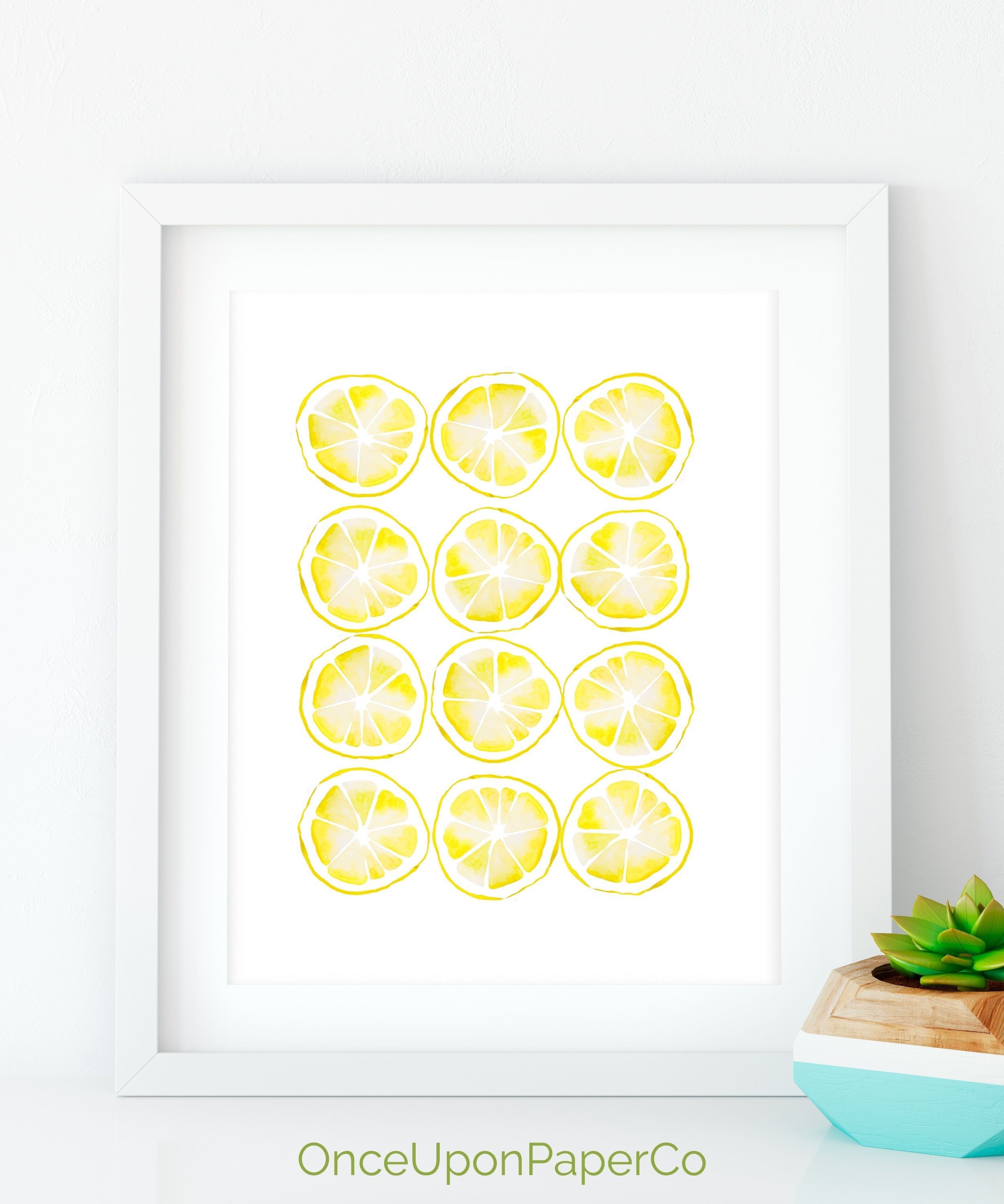 Featured Photo of 20 Inspirations Lemon Wall Art