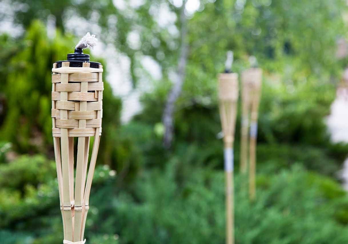 Light Up The Night With Tiki Torches | Best Pick Reports Regarding Outdoor Tiki Lanterns (View 13 of 20)