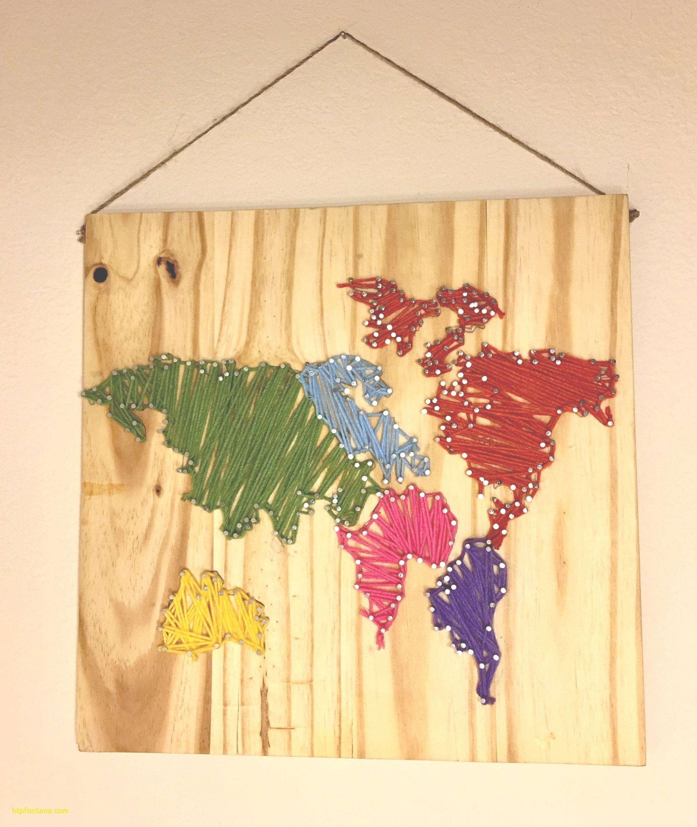 Living Room Wall Decor Map Awesome Excellent String Art Ideas The Inside String Map Wall Art (Photo 3 of 20)
