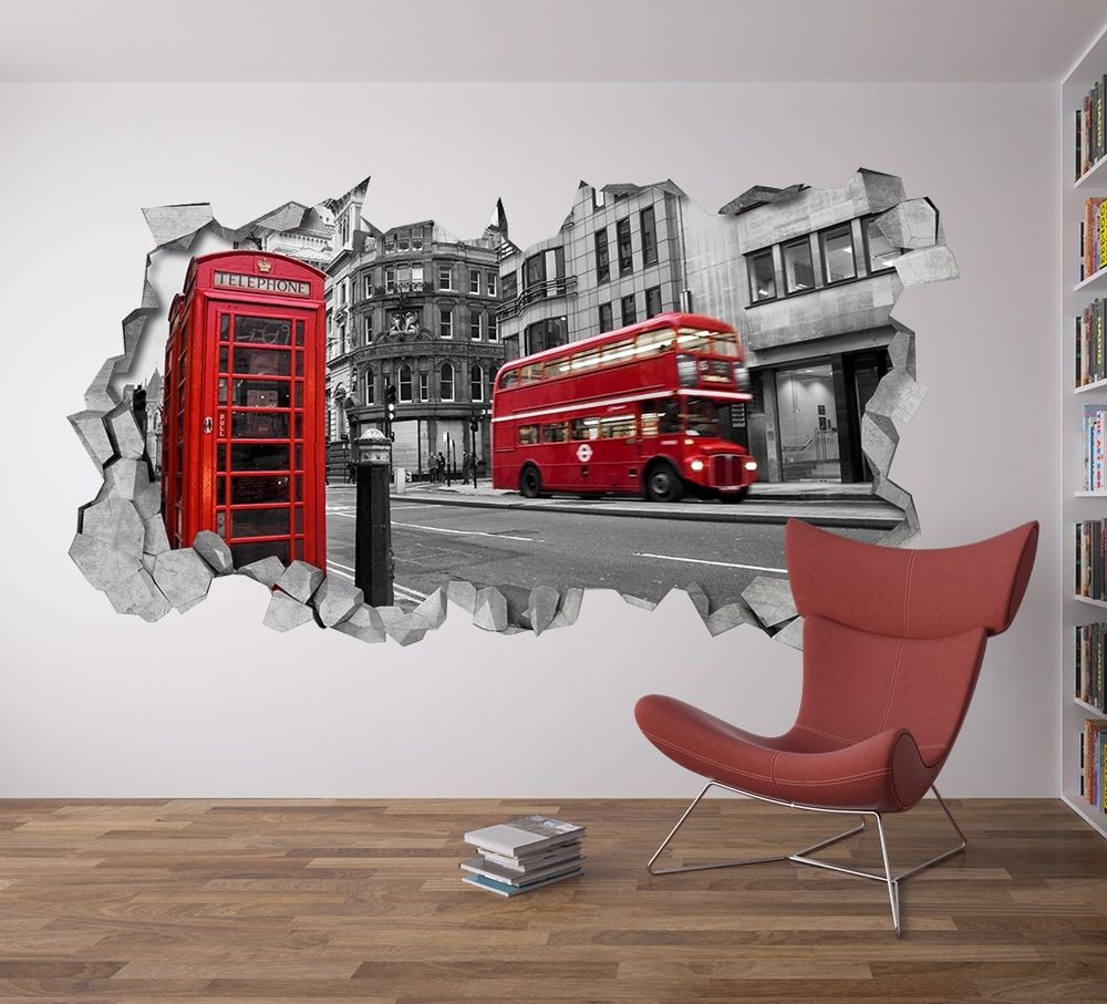 London Wall Decor – Moonwallstickers With London Wall Art (View 3 of 20)