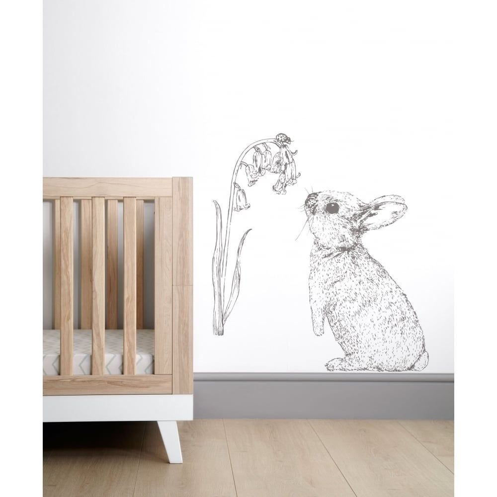 Mamas & Papas Wall Art – Rabbit – Bedding, Nursery & Moses Baskets Intended For Bunny Wall Art (Photo 3 of 20)